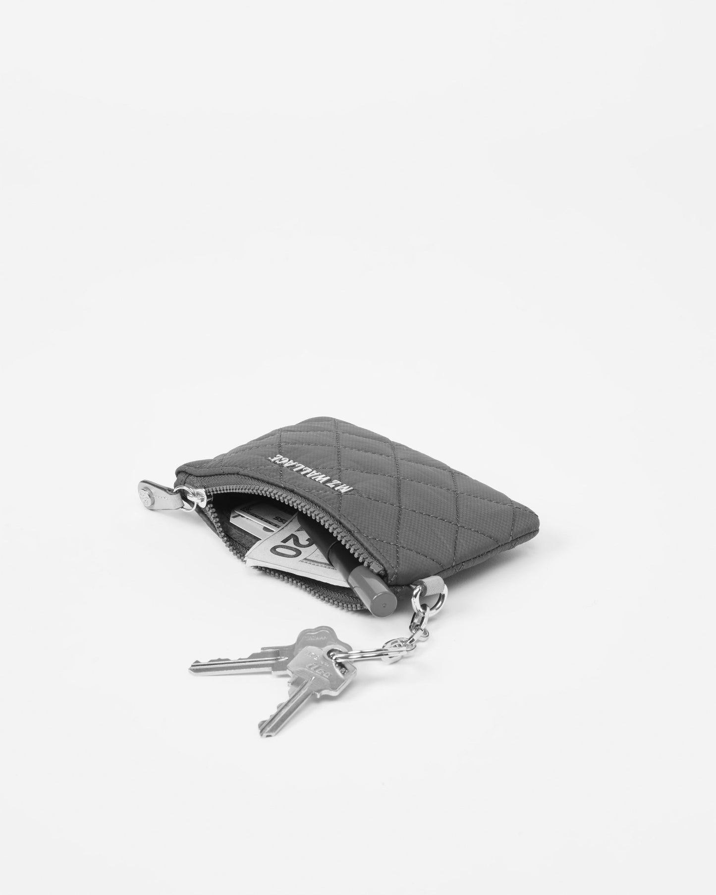 Flat Metro Key Pouch Black Rec