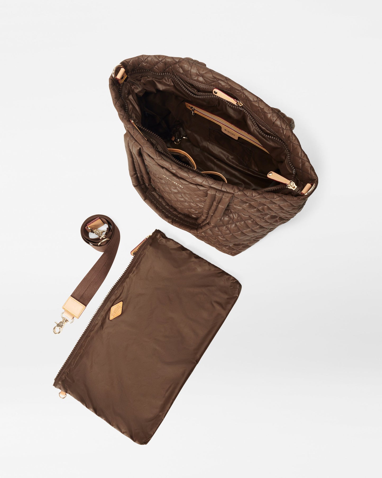 Medium Metro Tote Deluxe Walnut