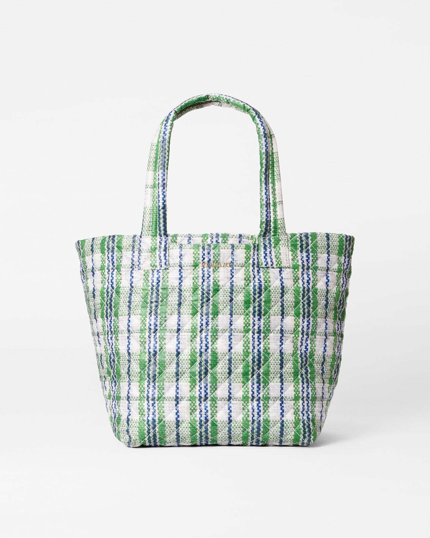 Medium Metro Tote Deluxe Plaid