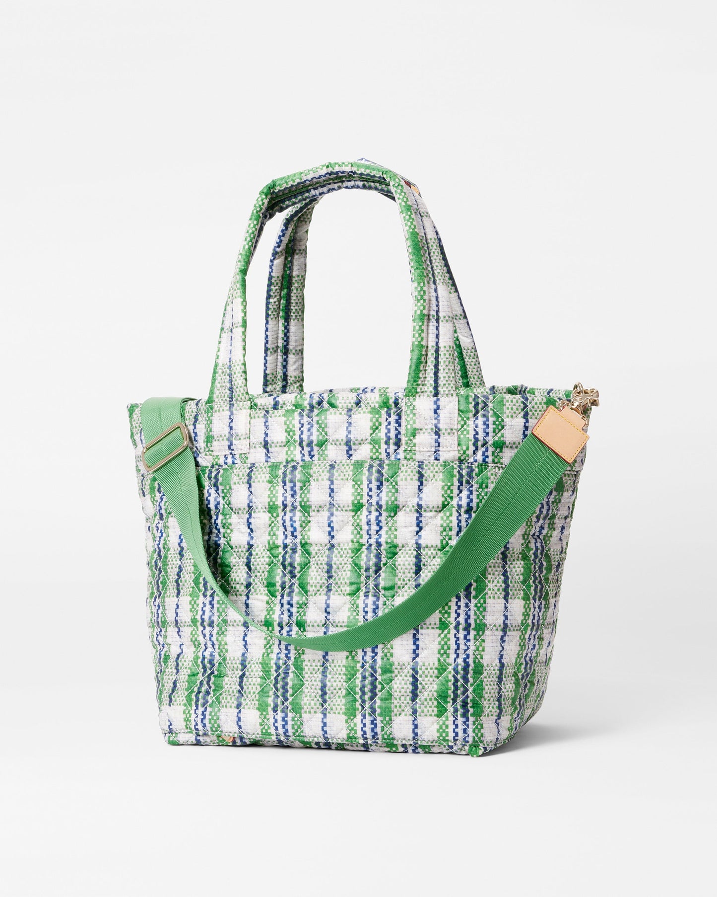 Medium Metro Tote Deluxe Plaid