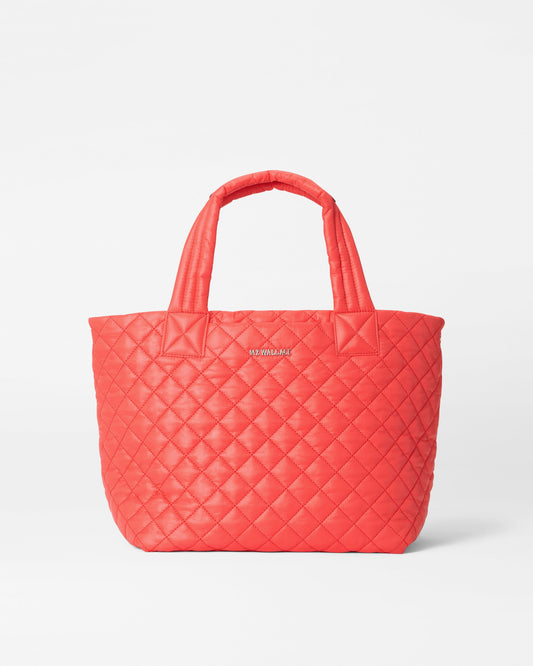 Small Metro Tote Deluxe Coral Rec