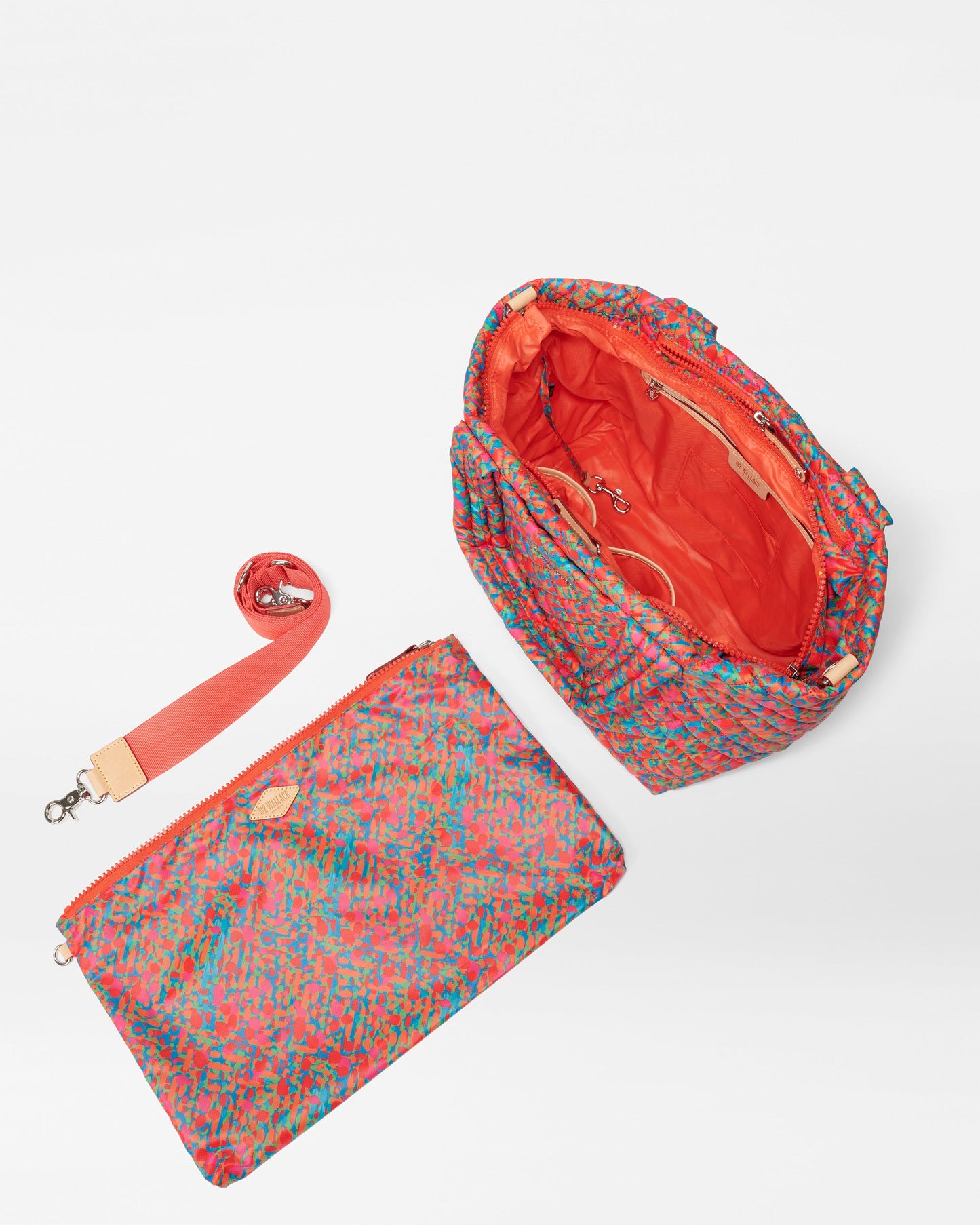 Small Metro Tote Deluxe Poppy Print