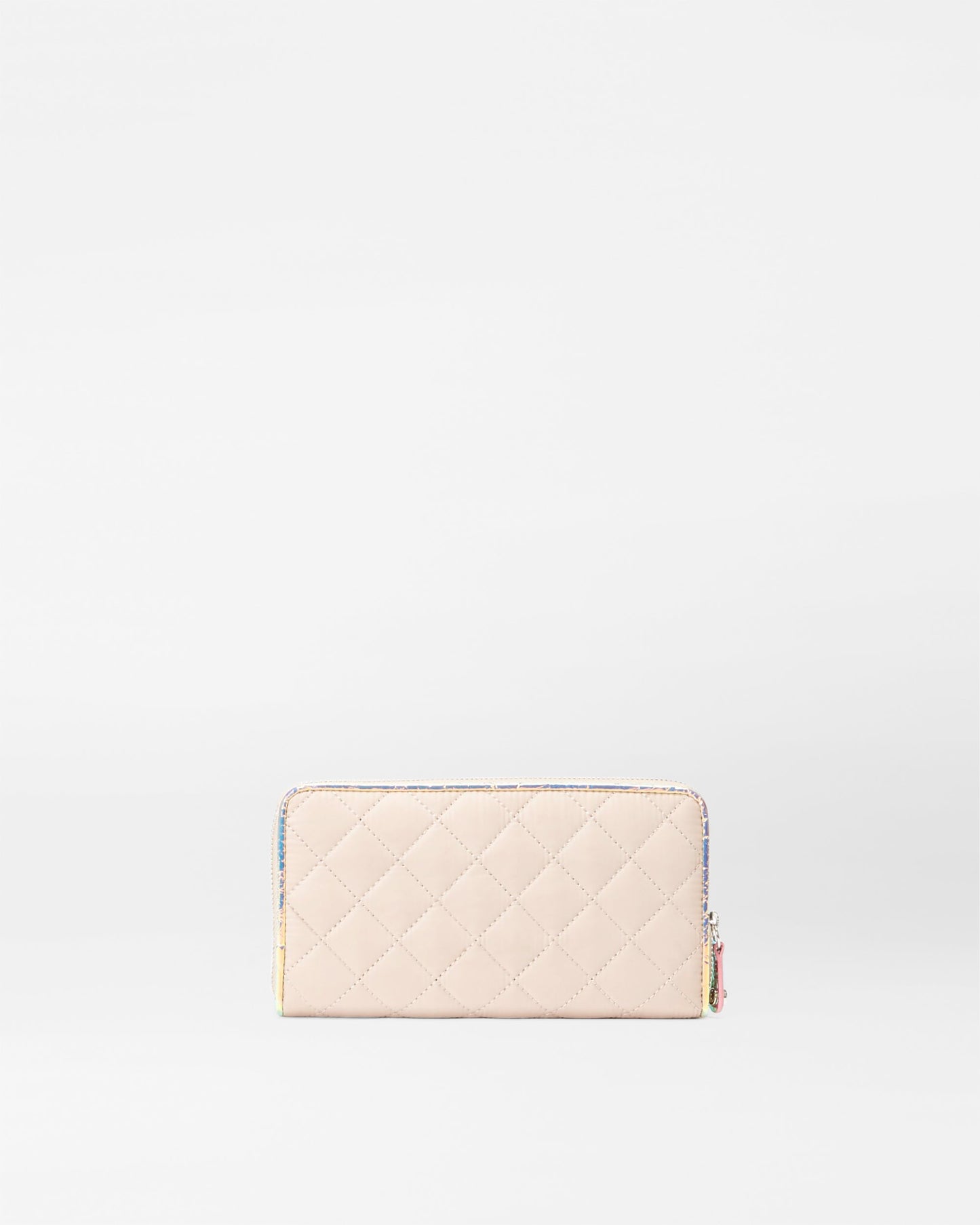 Crosby Long Wallet Mushroom / Pink Opal Leather