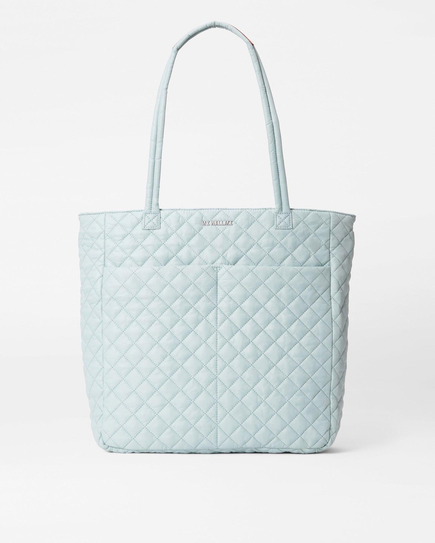 Large Metro Quatro Tote Silver Blue Rec