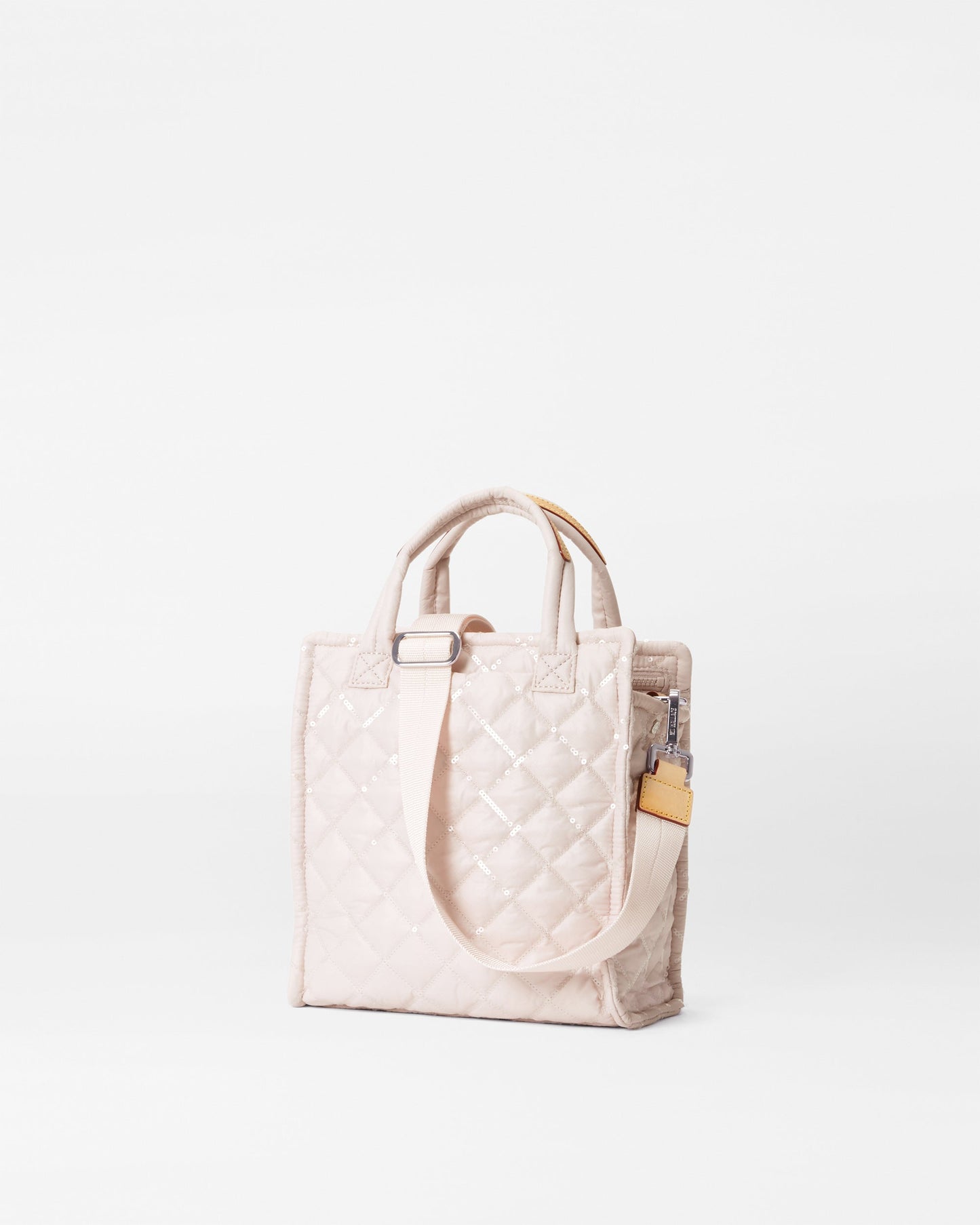 Mini Box Tote Rose Rec With Sequin