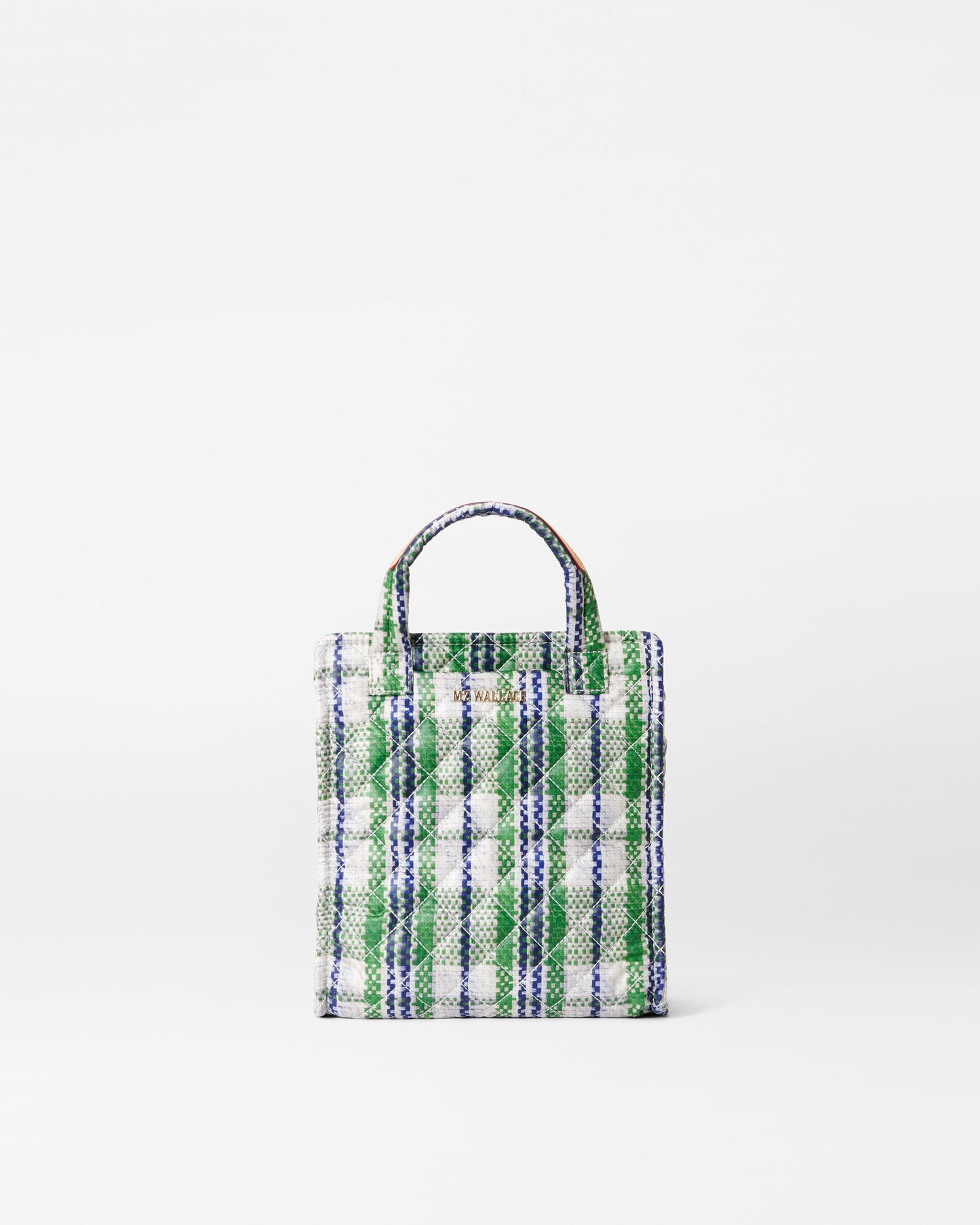 Mini Box Tote Plaid