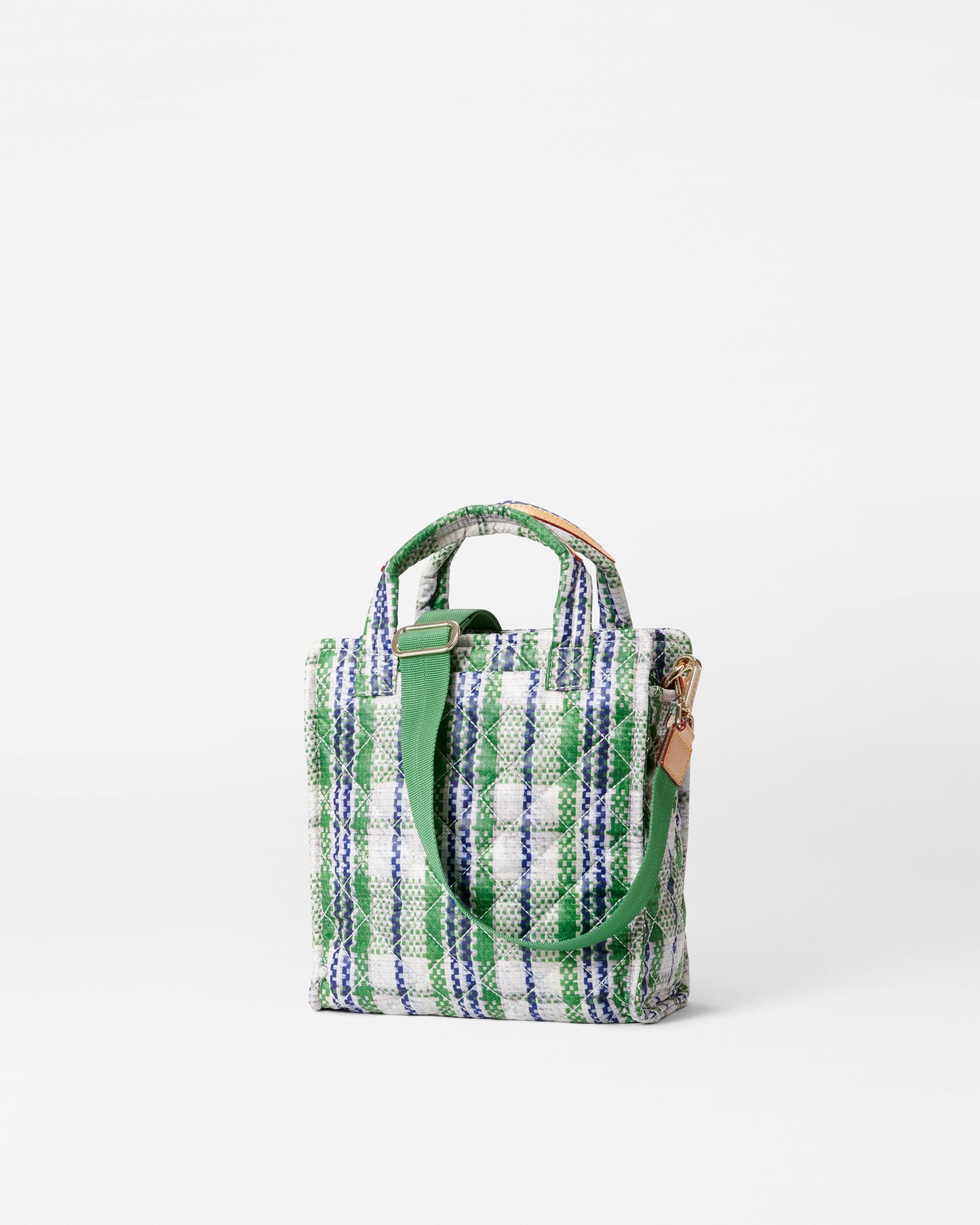 Mini Box Tote Plaid