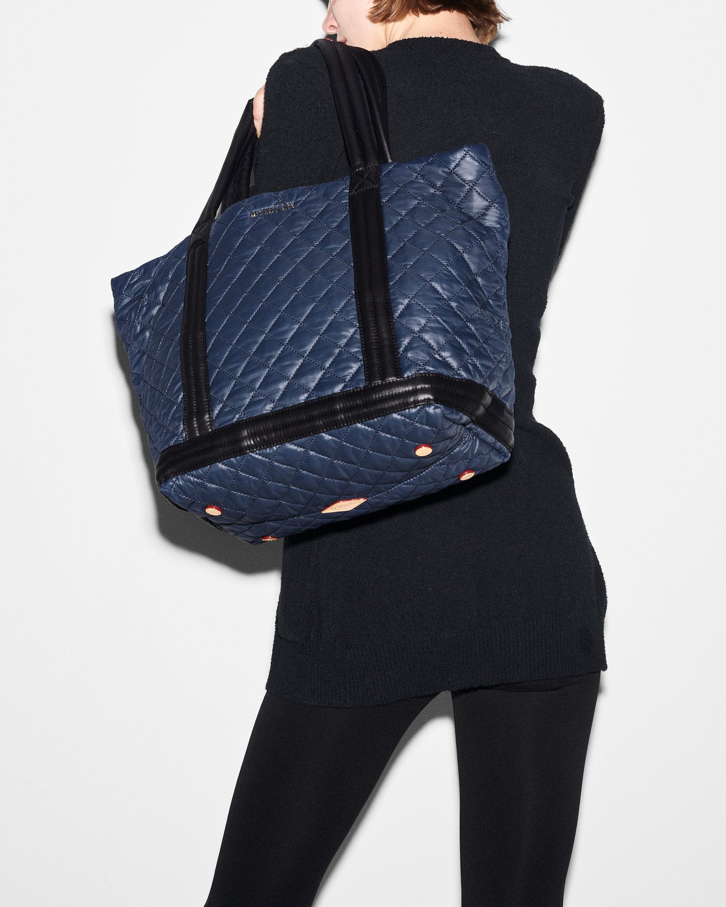 Medium Empire Tote Navy & Black