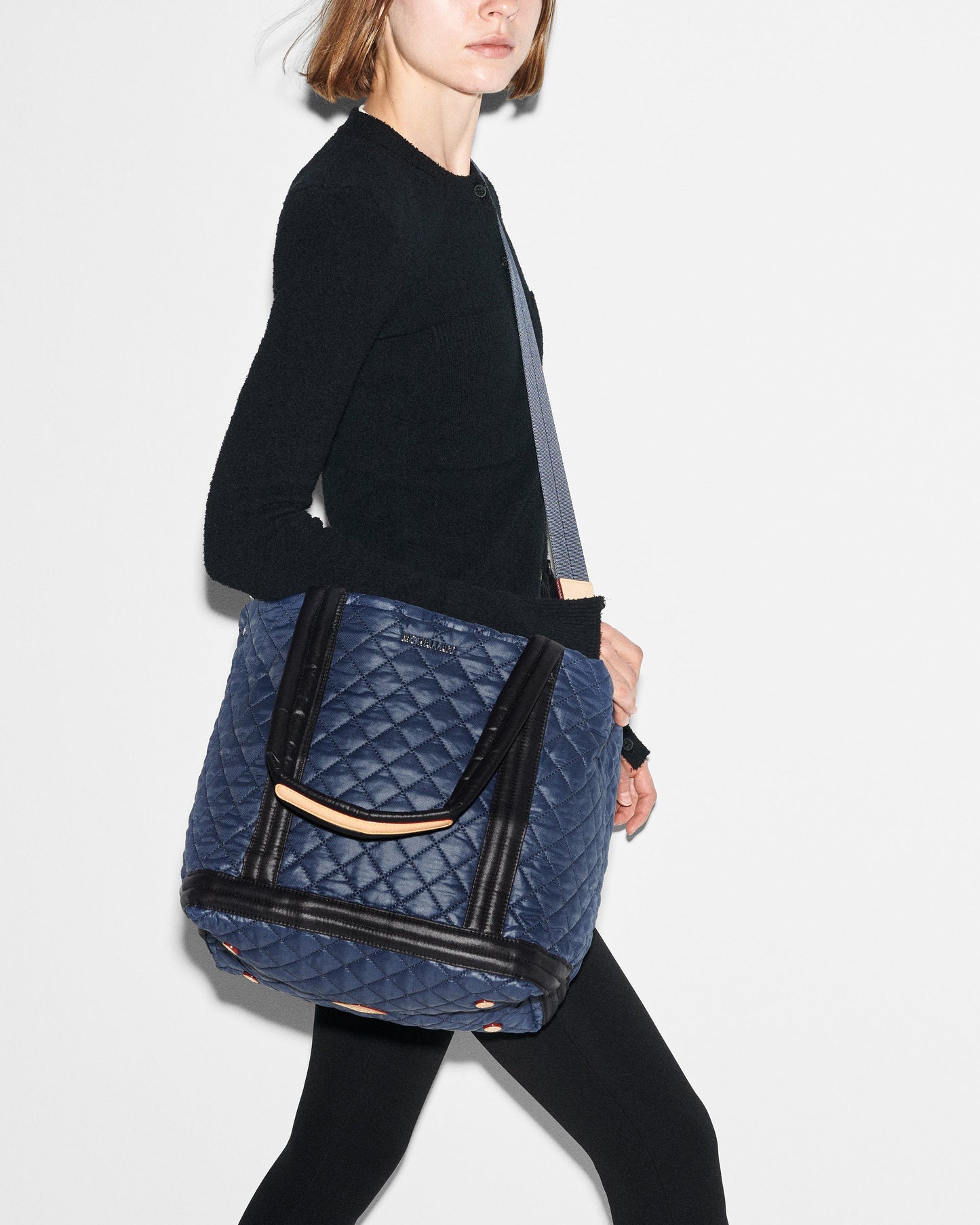 Medium Empire Tote Navy & Black