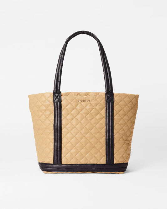 Medium Empire Tote Camel & Black