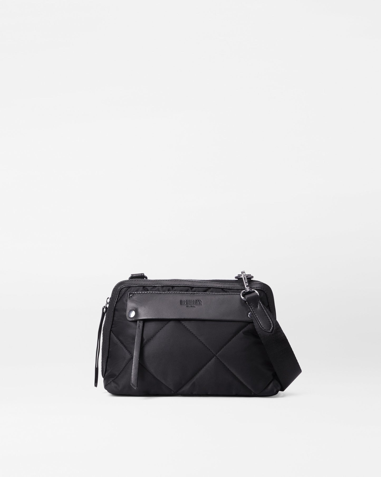 Madison Clutch Crossbody Black Rec