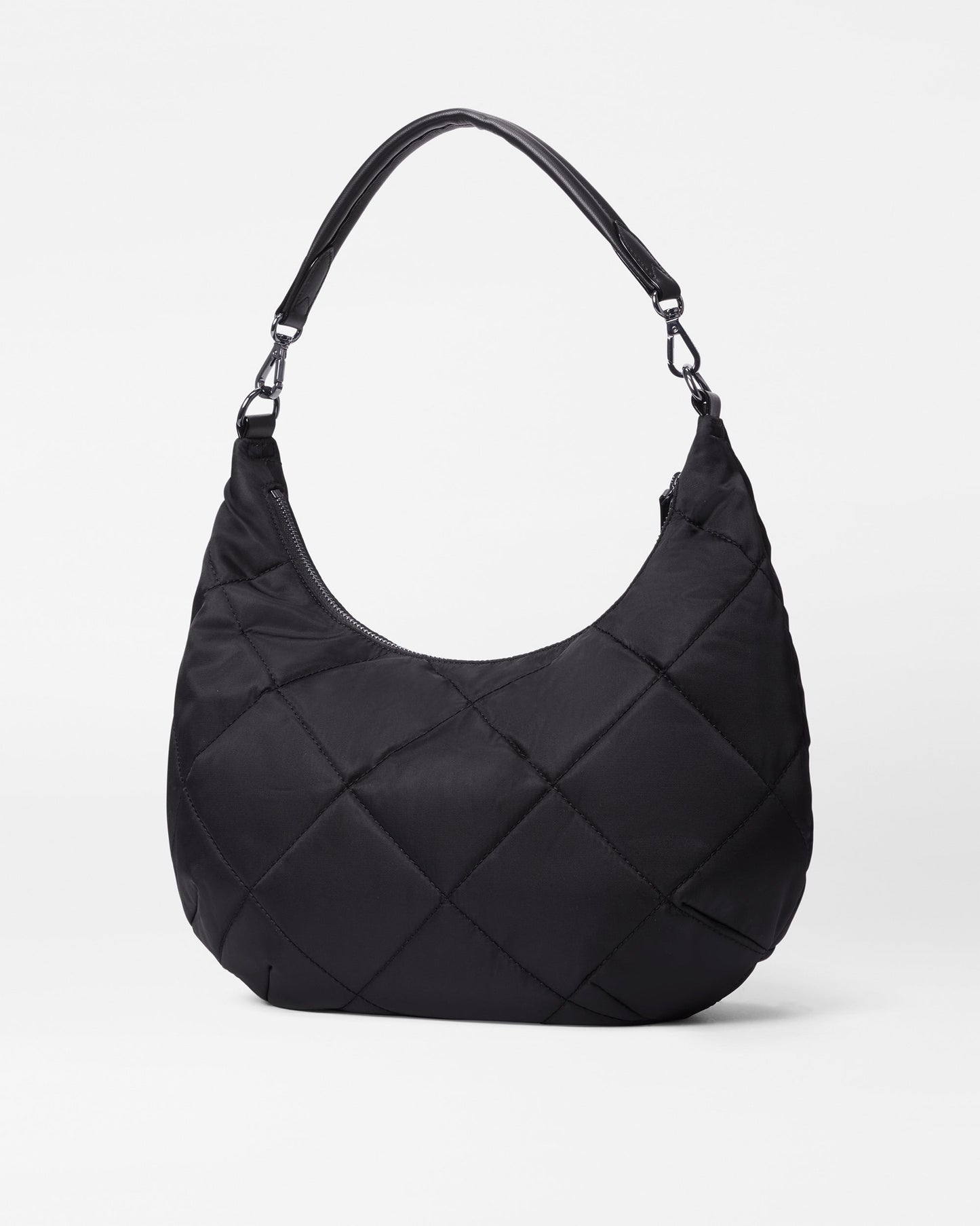 Quilted Madison Shoulder Bag Black Rec