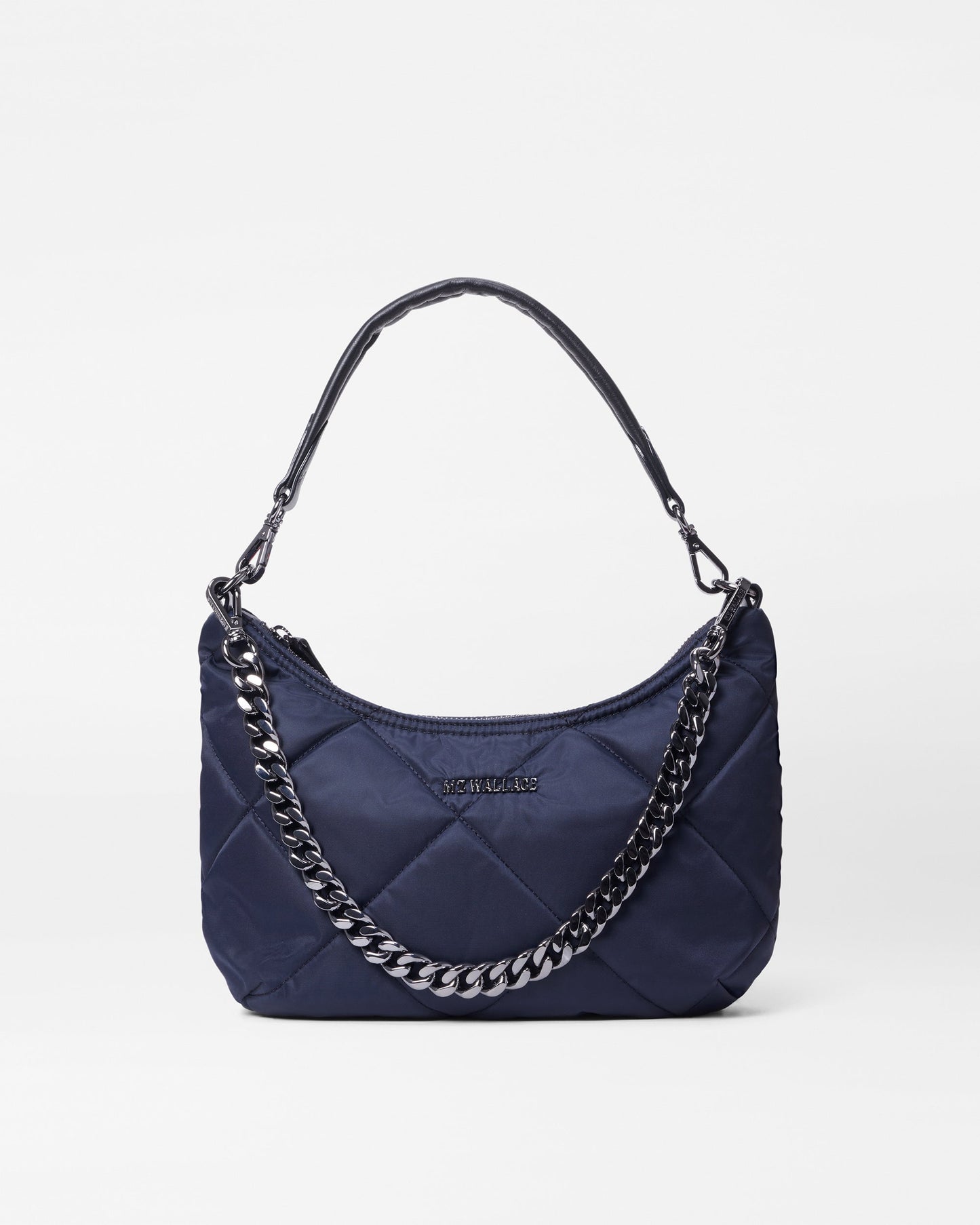 Quilted Small Madison Shoulder Bag Dawn Rec