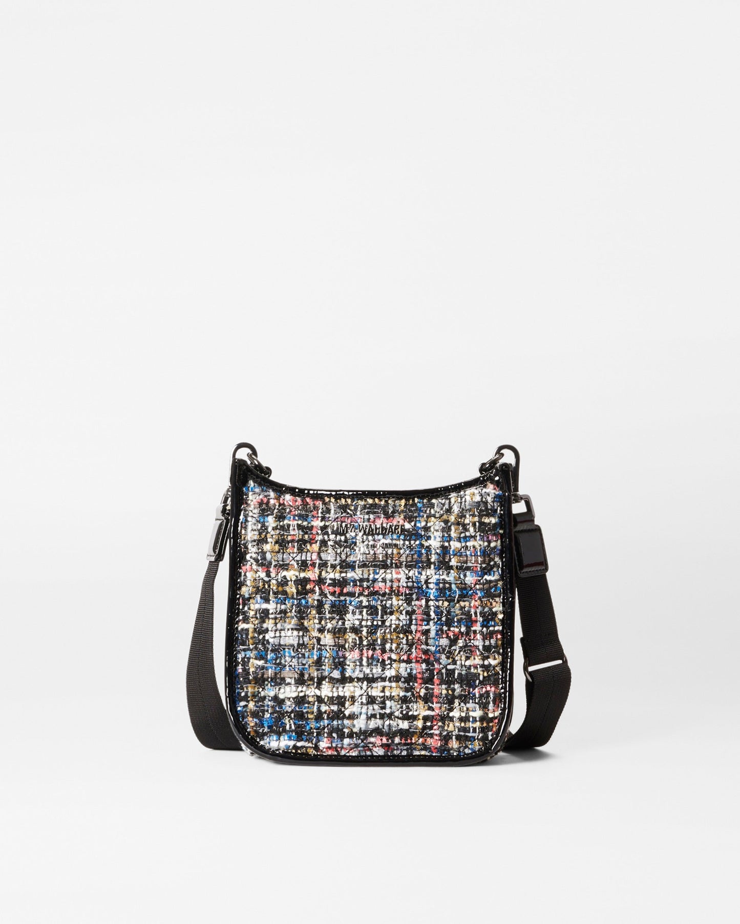 Small Box Crossbody Midnight Sparkle Boucle