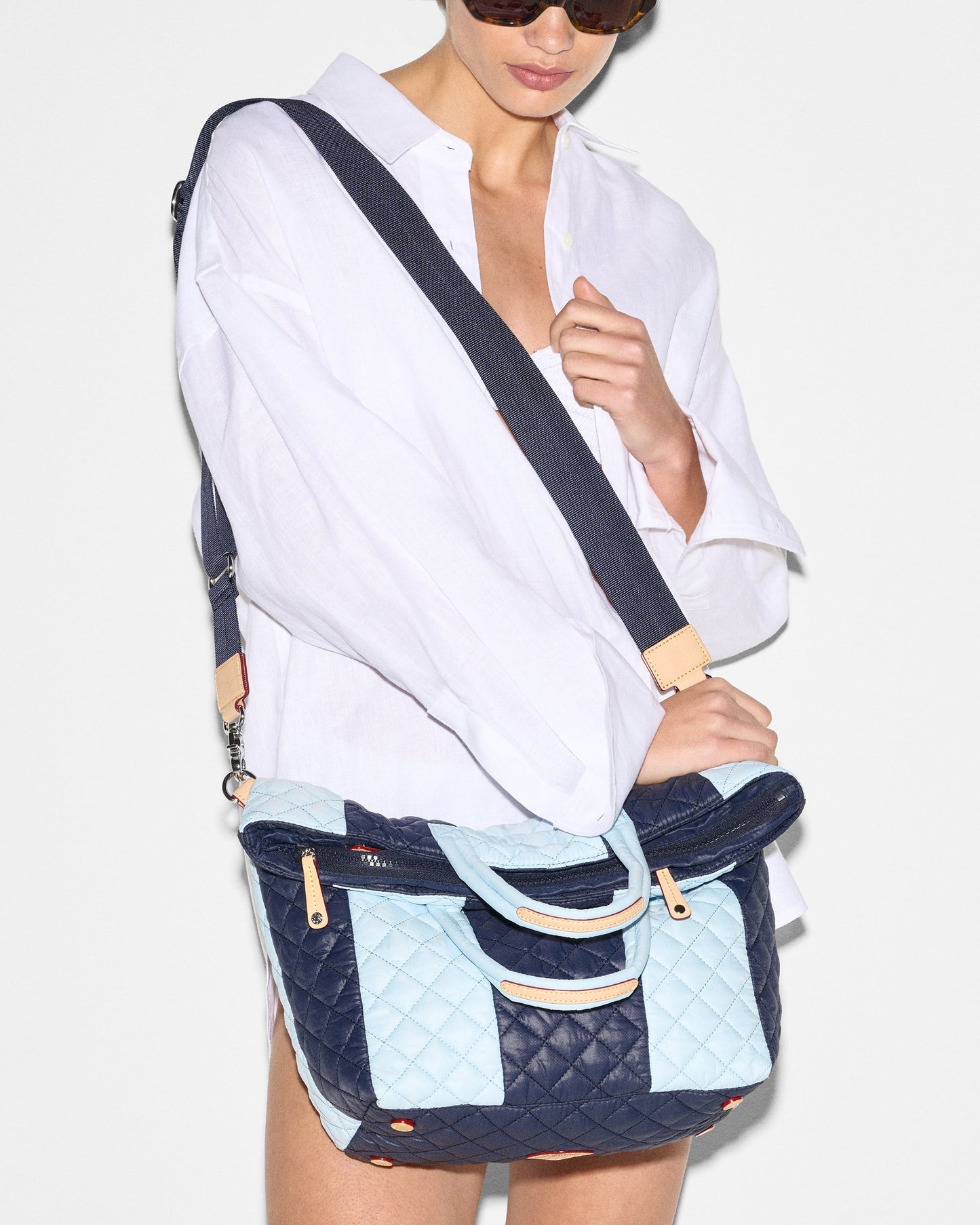 Cabana Tote Dawn/Crystal Blue