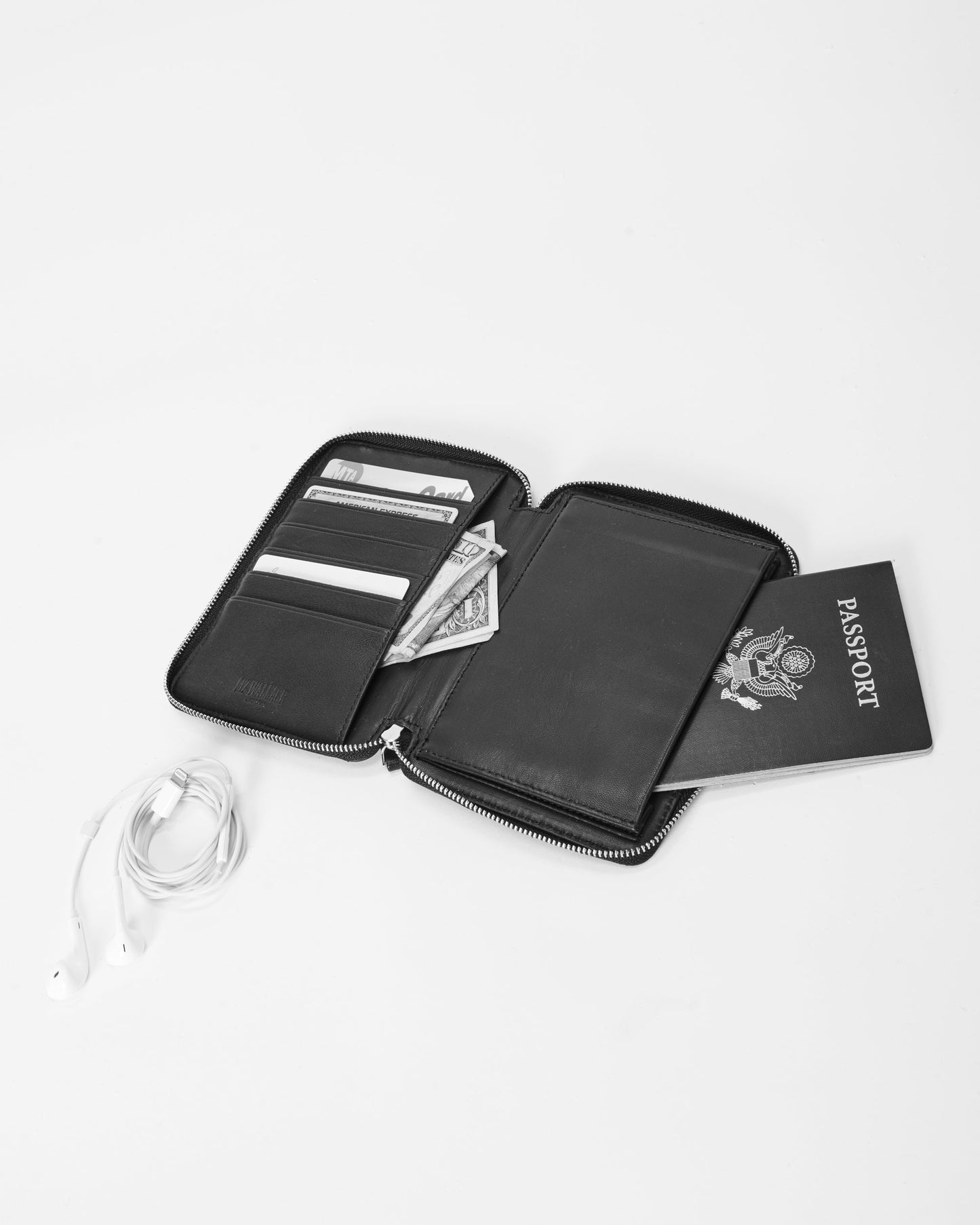 Passport Organizer Black