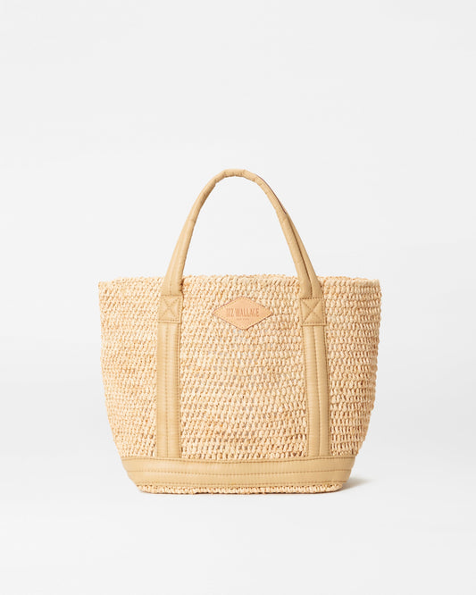 Small Raffia Tote Raffia/Camel