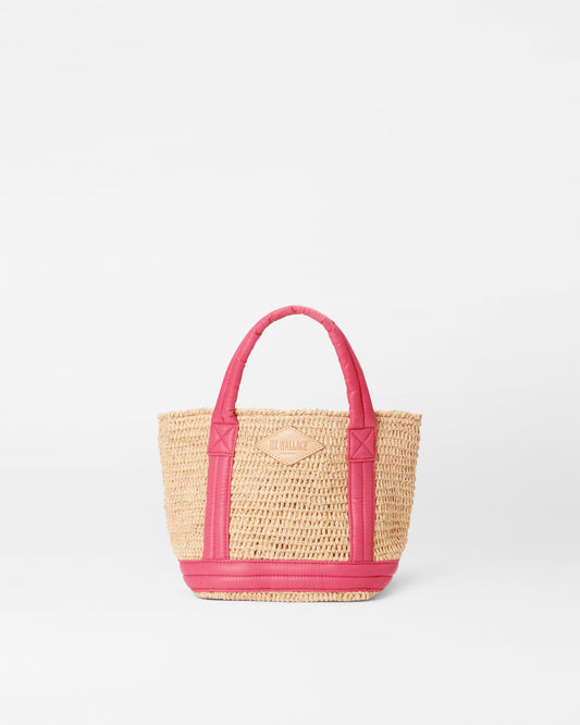 Mini Raffia Tote Raffia / Zinnia