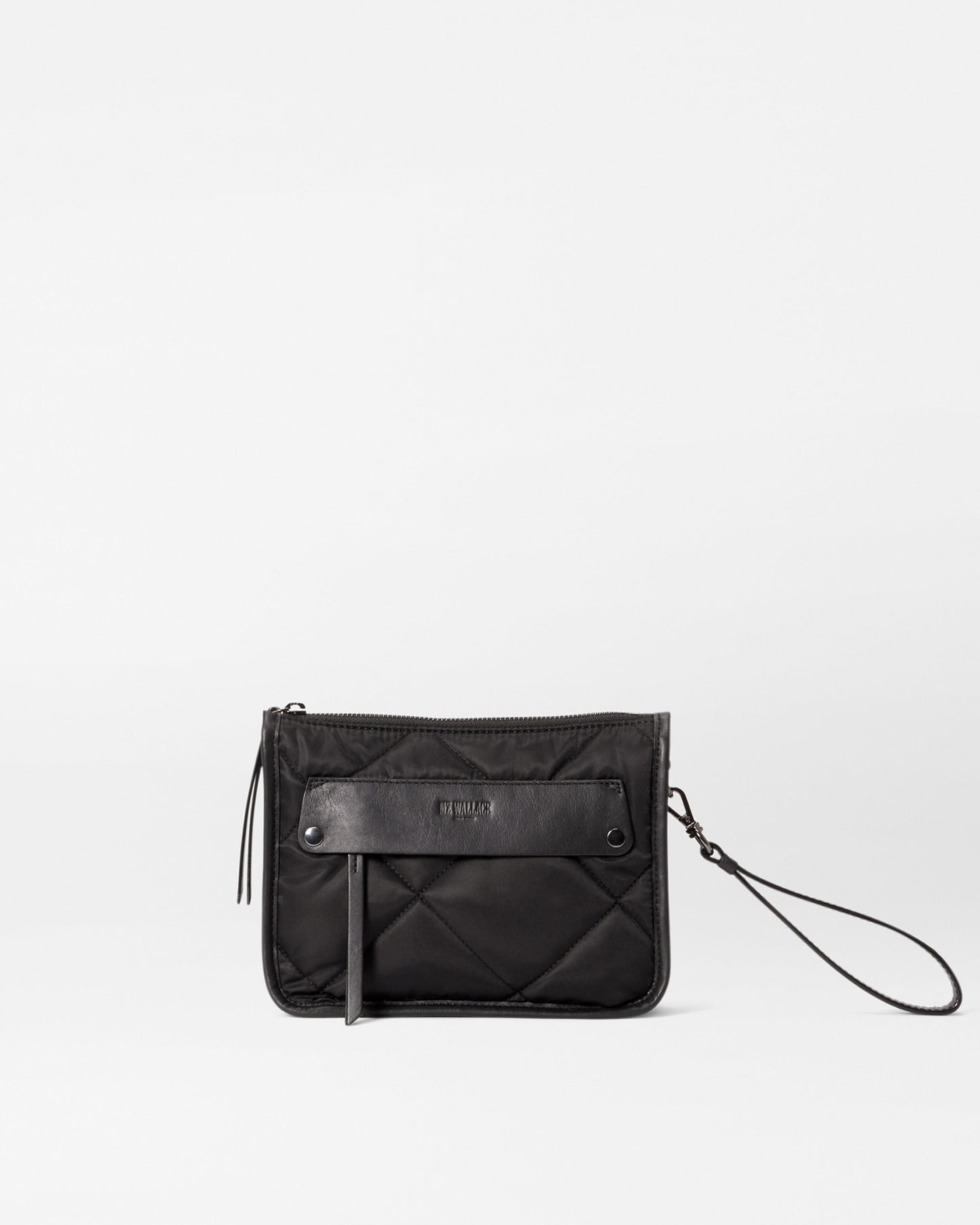 Quilted Madison Convertible Crossbody Black