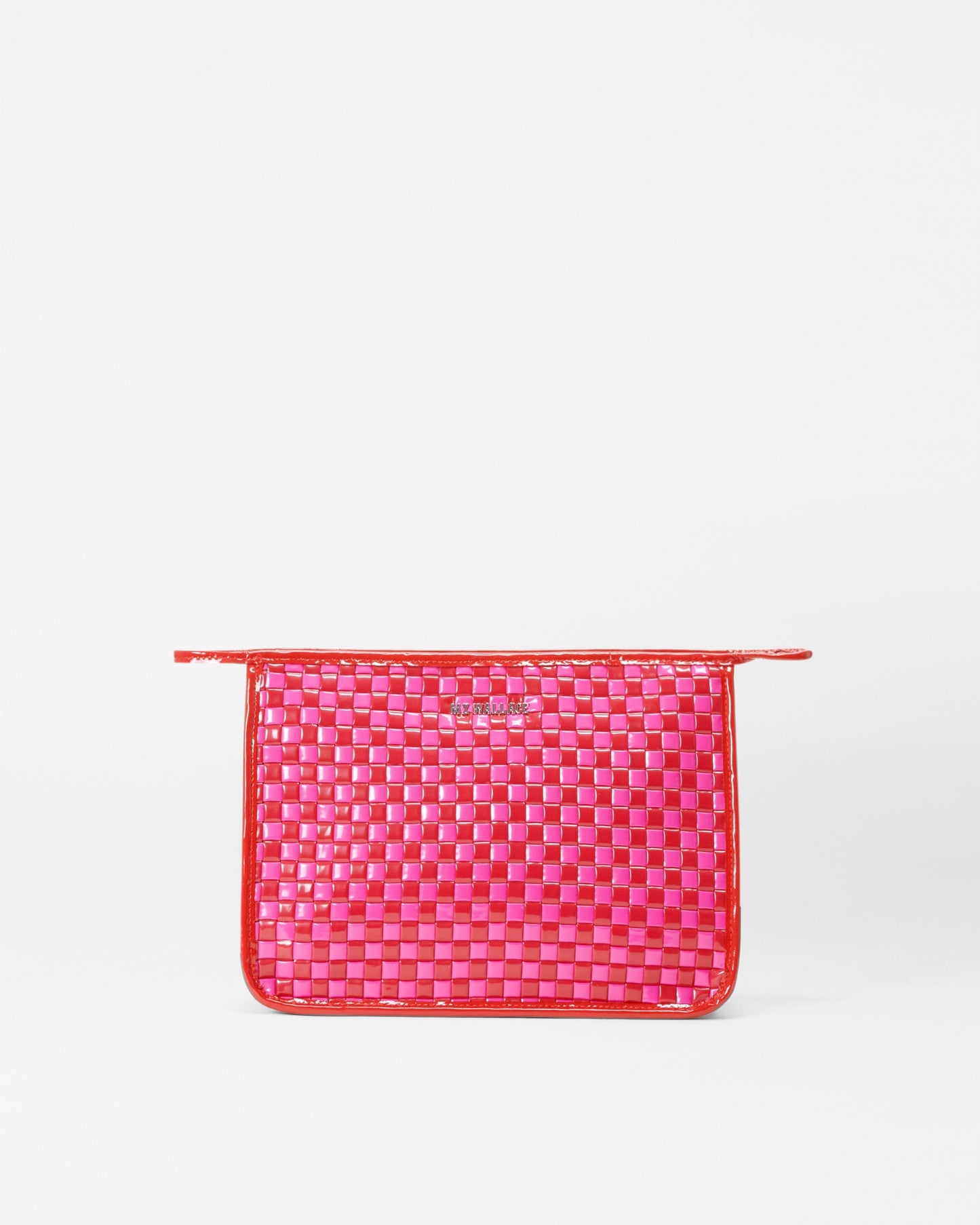 Woven Metro Clutch Candy Lacquer