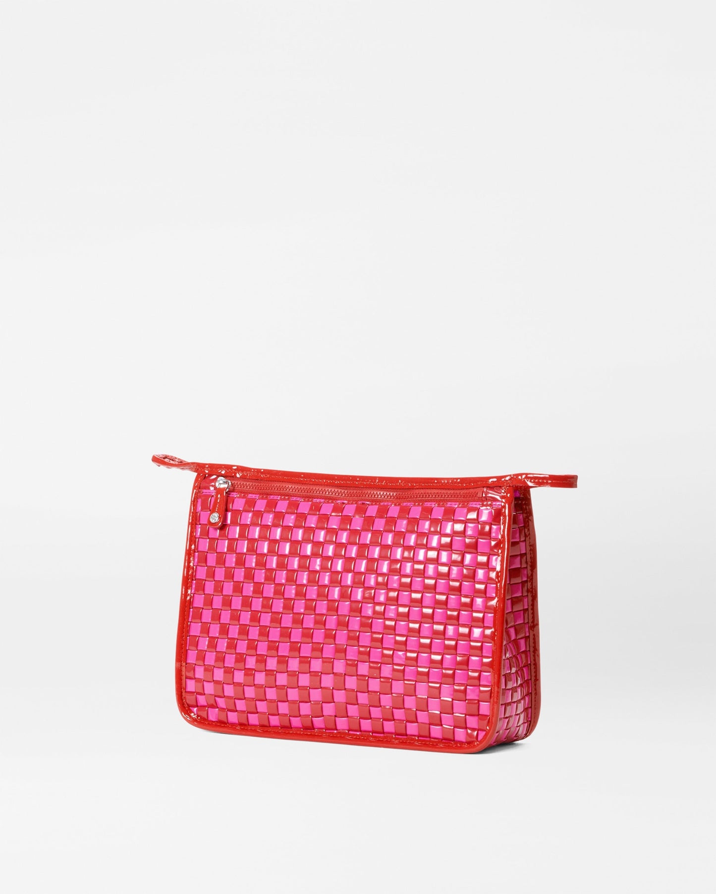 Woven Metro Clutch Candy Lacquer