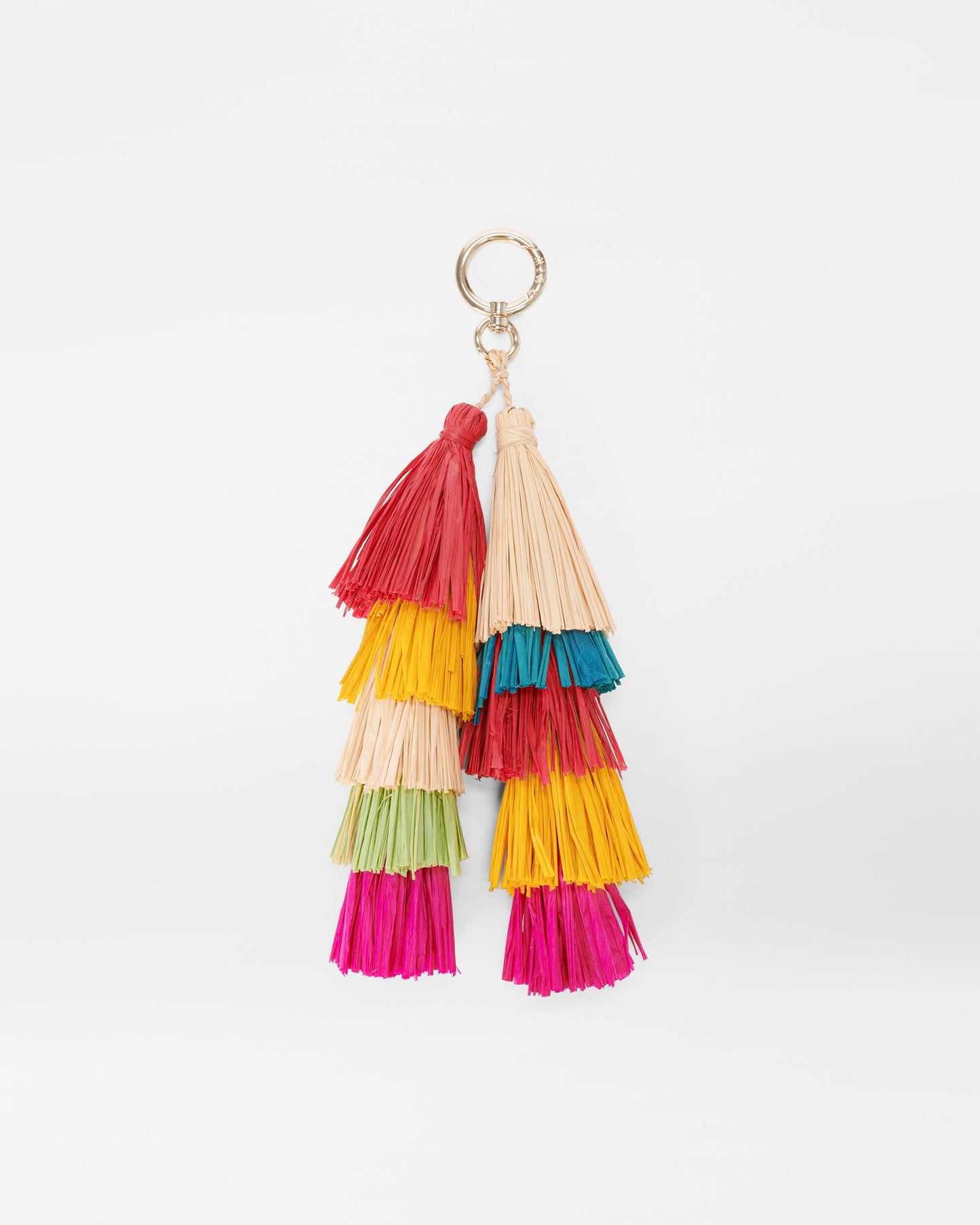 Raffia Tassels Multi