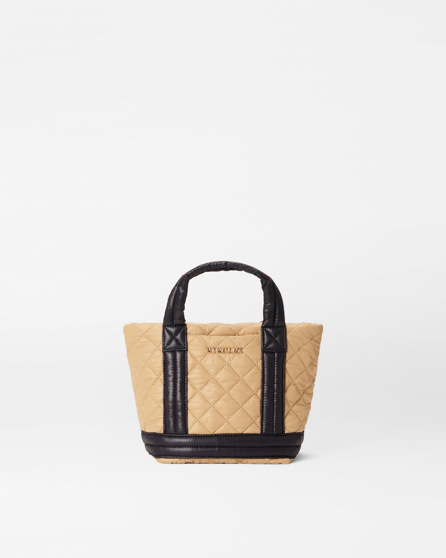 Mini Empire Tote Camel & Black