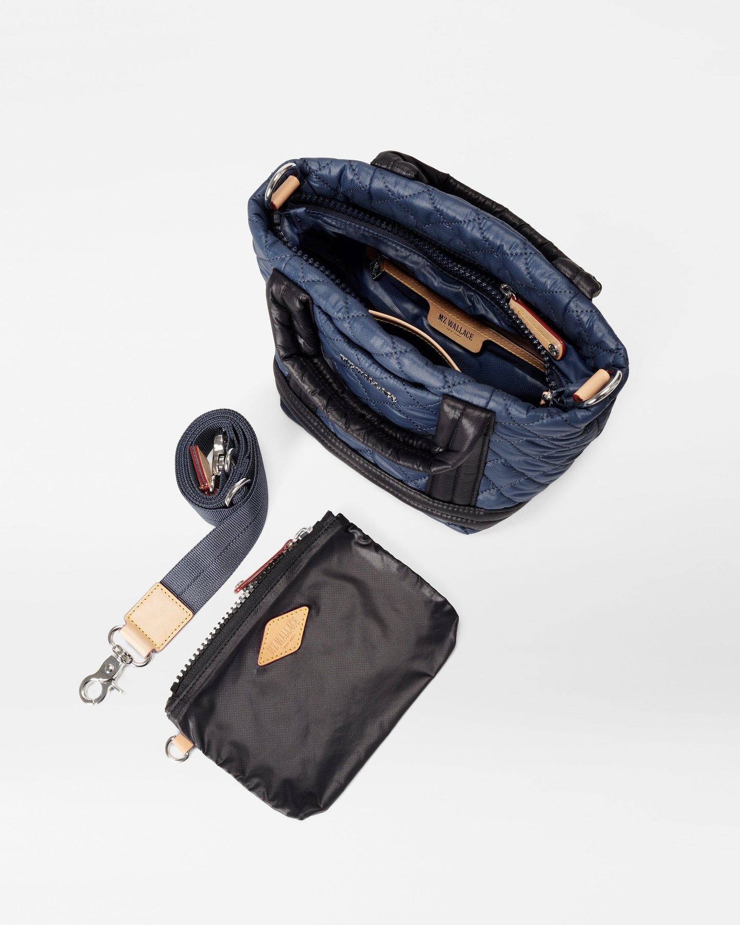 Mini Empire Tote Navy & Black