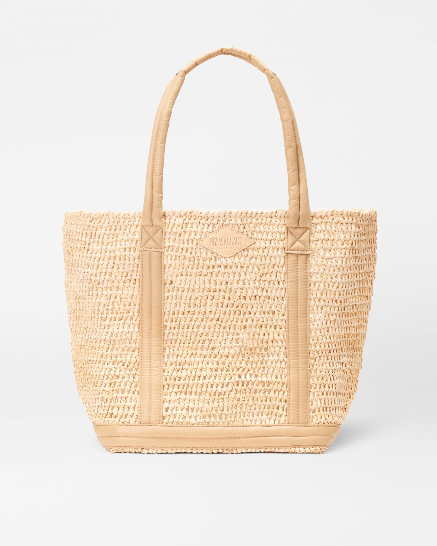 Medium Raffia Tote Raffia/Camel