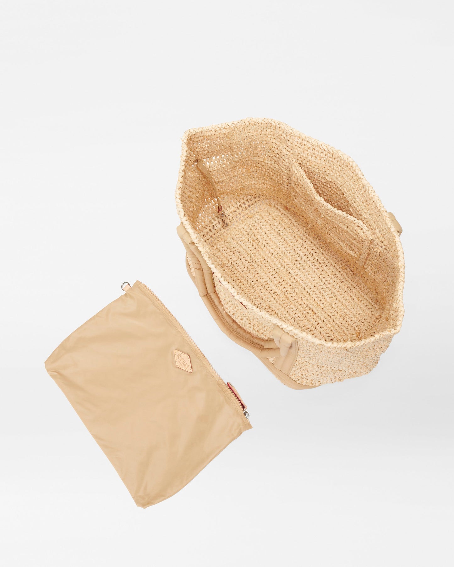 Medium Raffia Tote Raffia/Camel