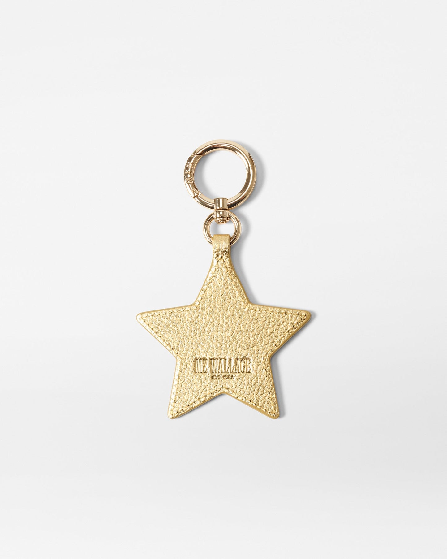 Key Charm Light Gold Sequin