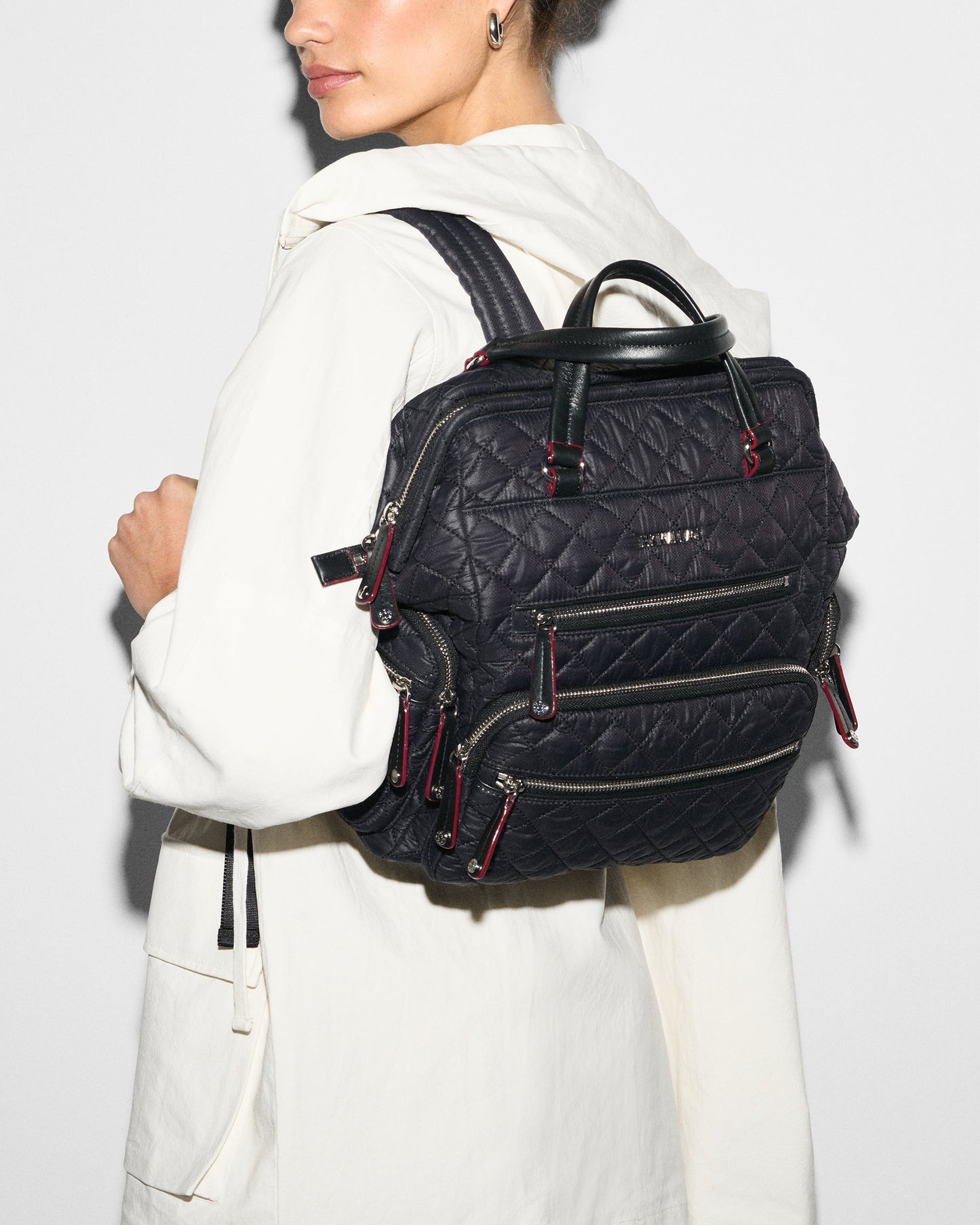 Crosby Frame Backpack Black