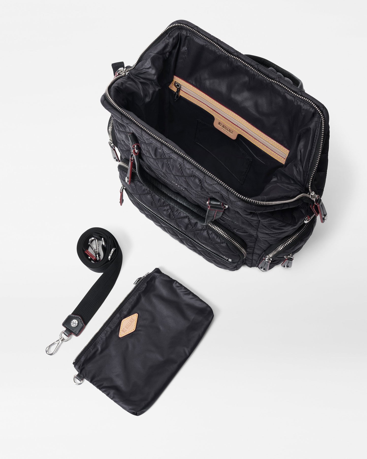 Crosby Frame Backpack Black