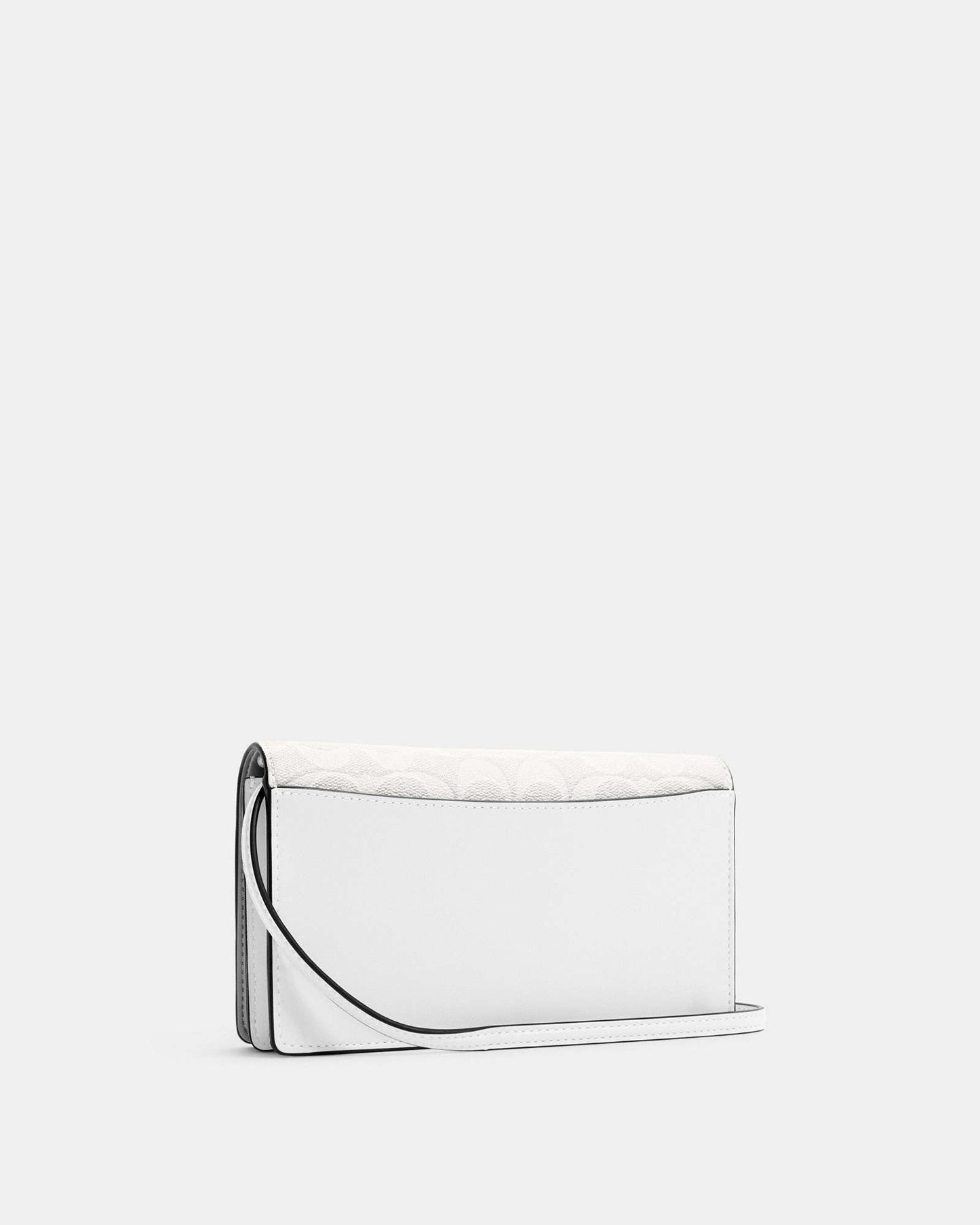 Anna Foldover Clutch Crossbody In Signature Canvas