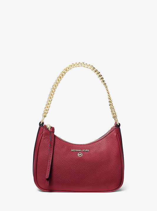 Jet Set Charm Small Pebbled Leather Pochette