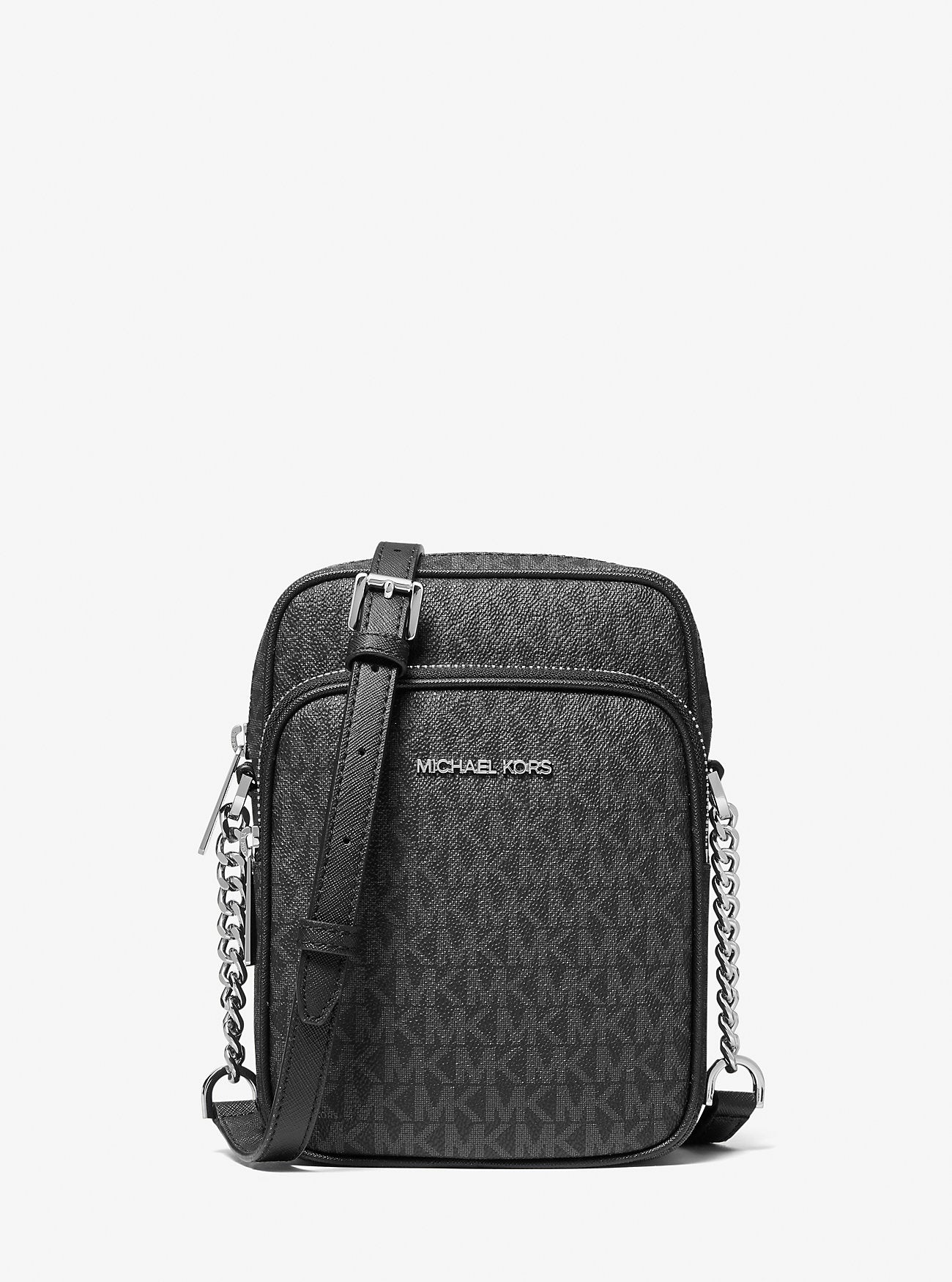 Jet Set Travel Medium Logo Crossbody Bag