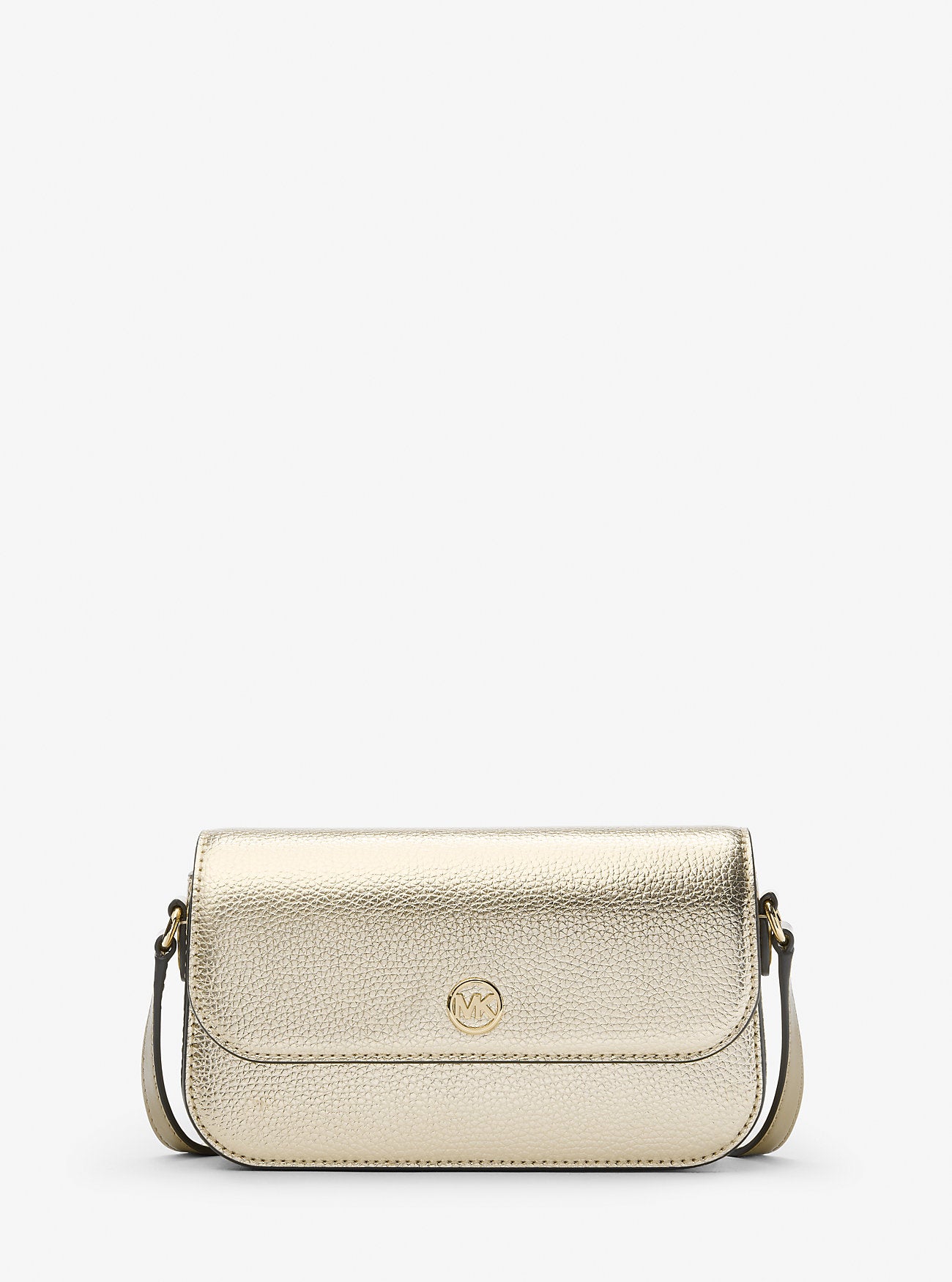 Jet Set Travel Small Metallic Leather Crossbody