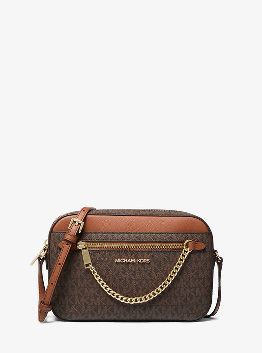 Jet Set Large Logo Crossbody Bag