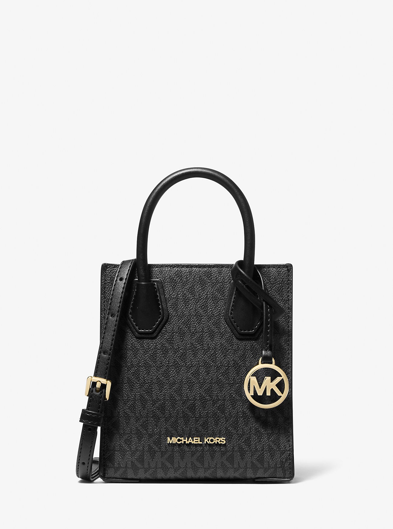 Mercer Extra-Small Logo and Leather Crossbody Bag