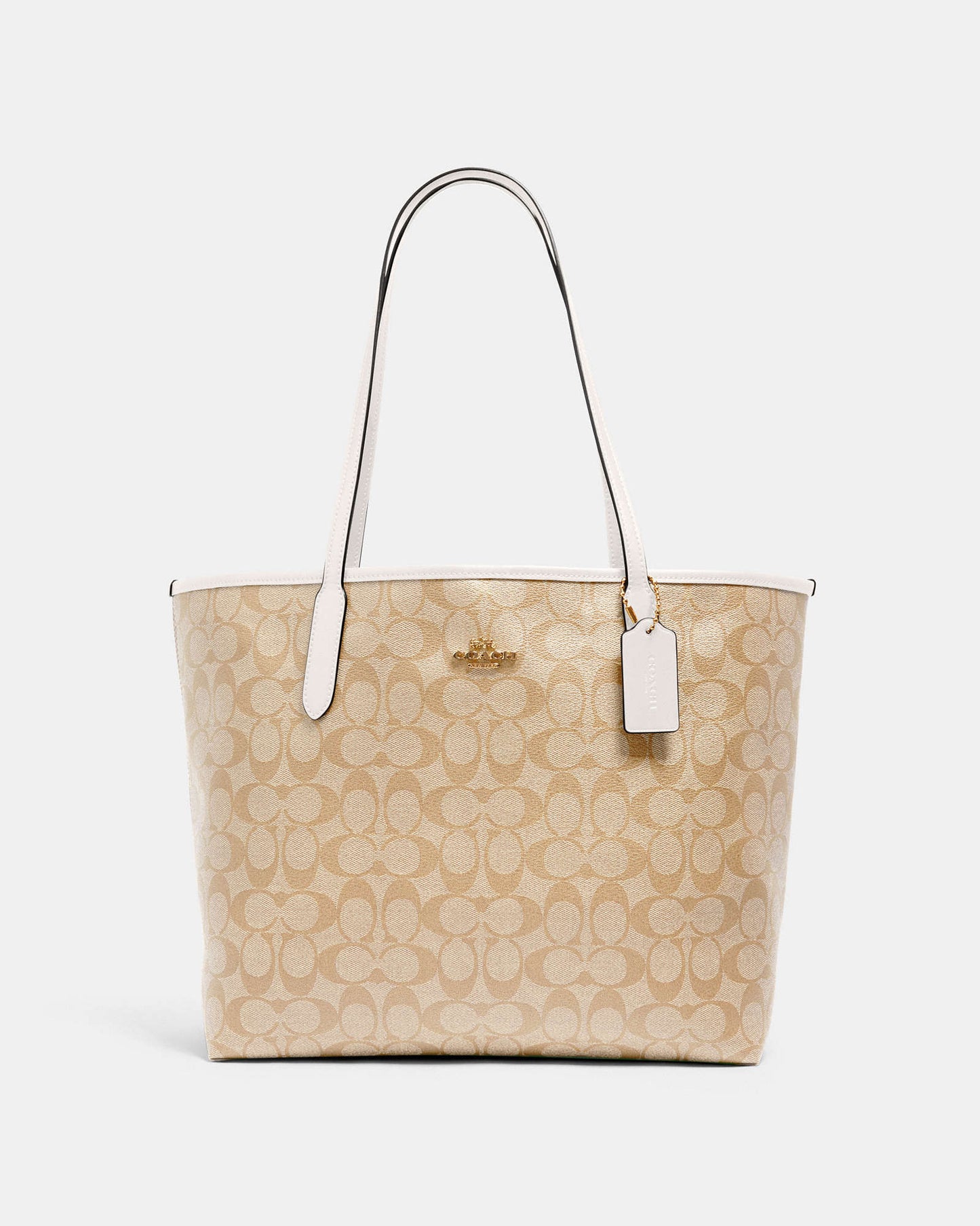 City Tote In Signature Canvas