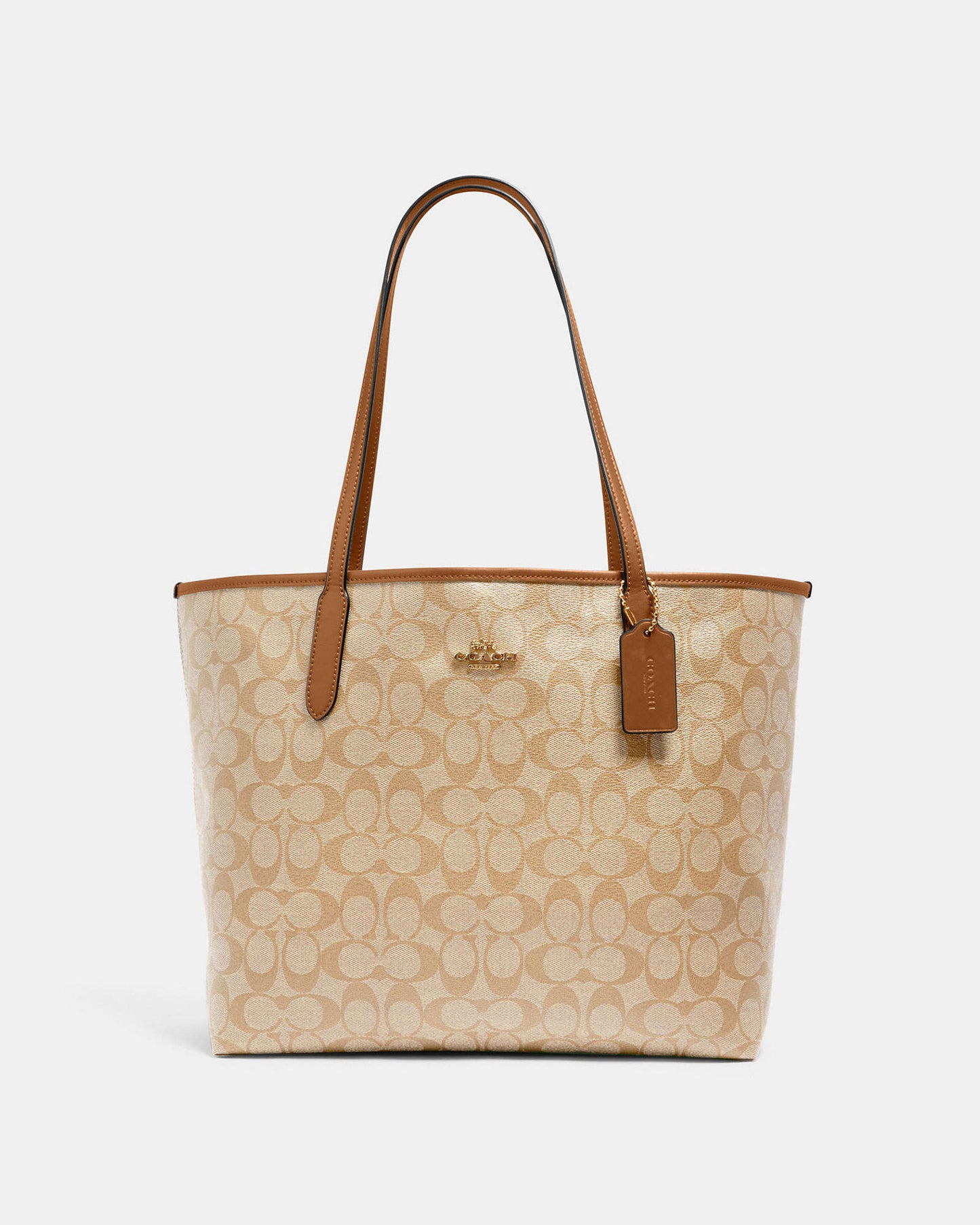 City Tote In Signature Canvas