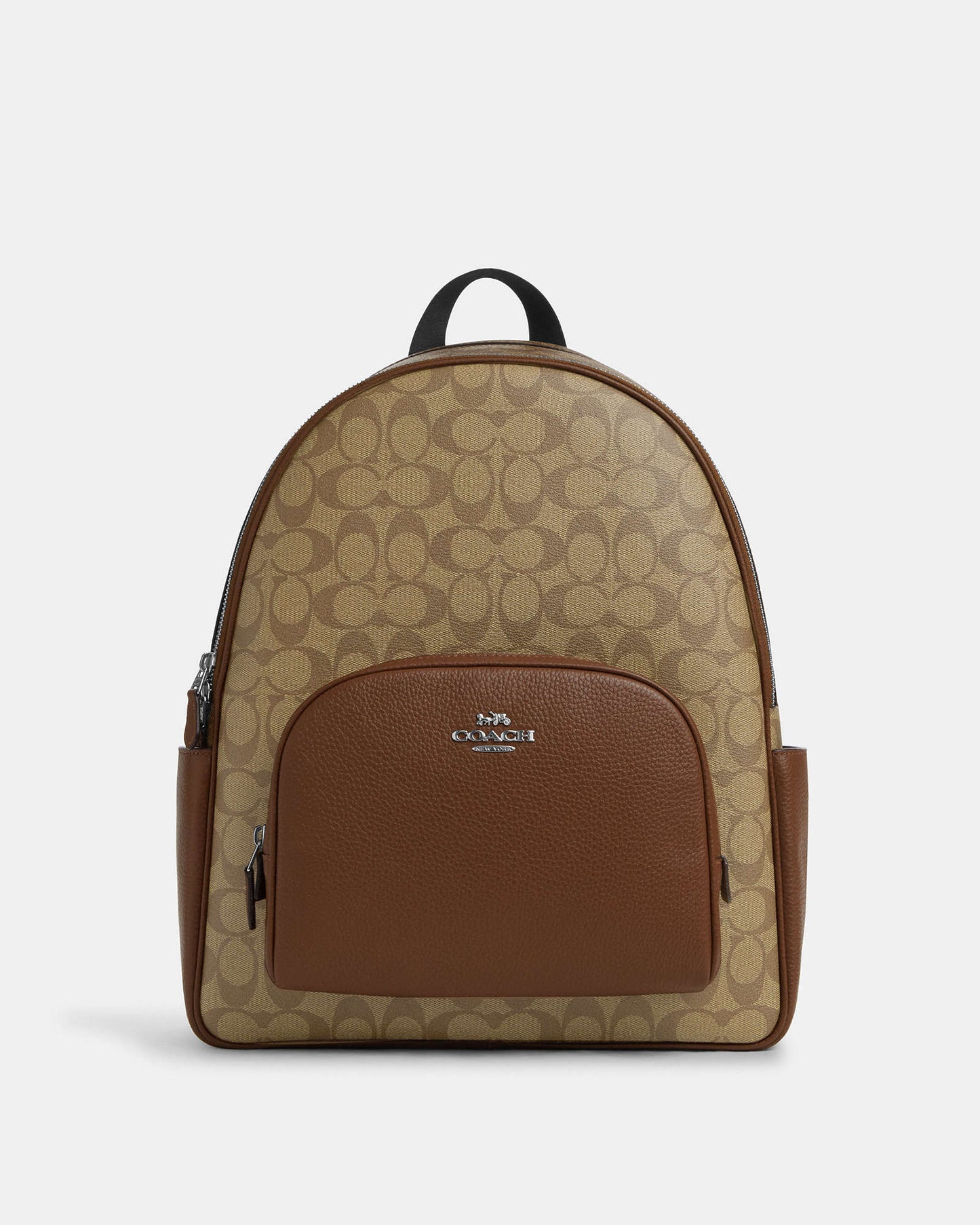 Large Court Backpack In Signature Canvas