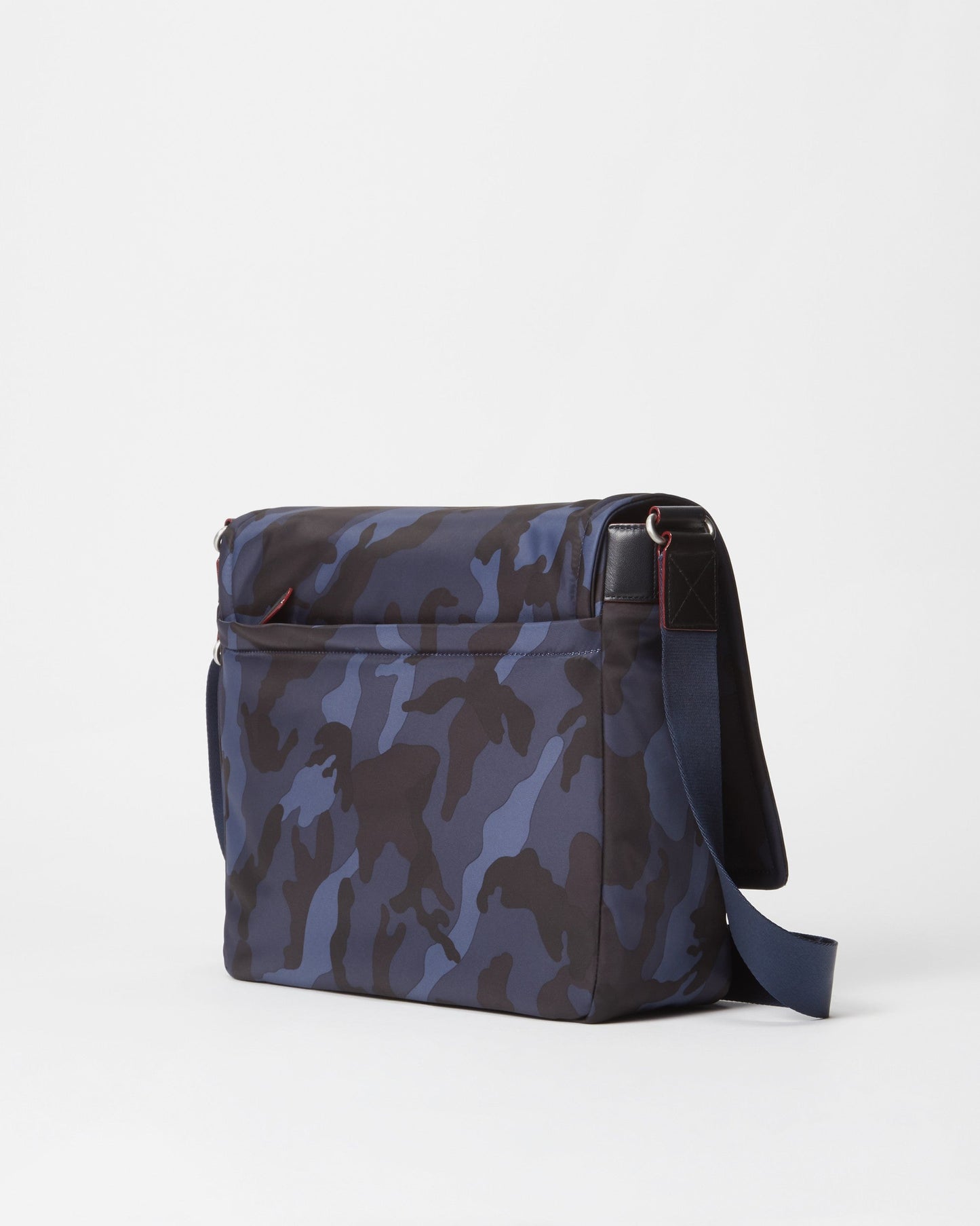 Bleecker Messenger Dark Blue Camo Air