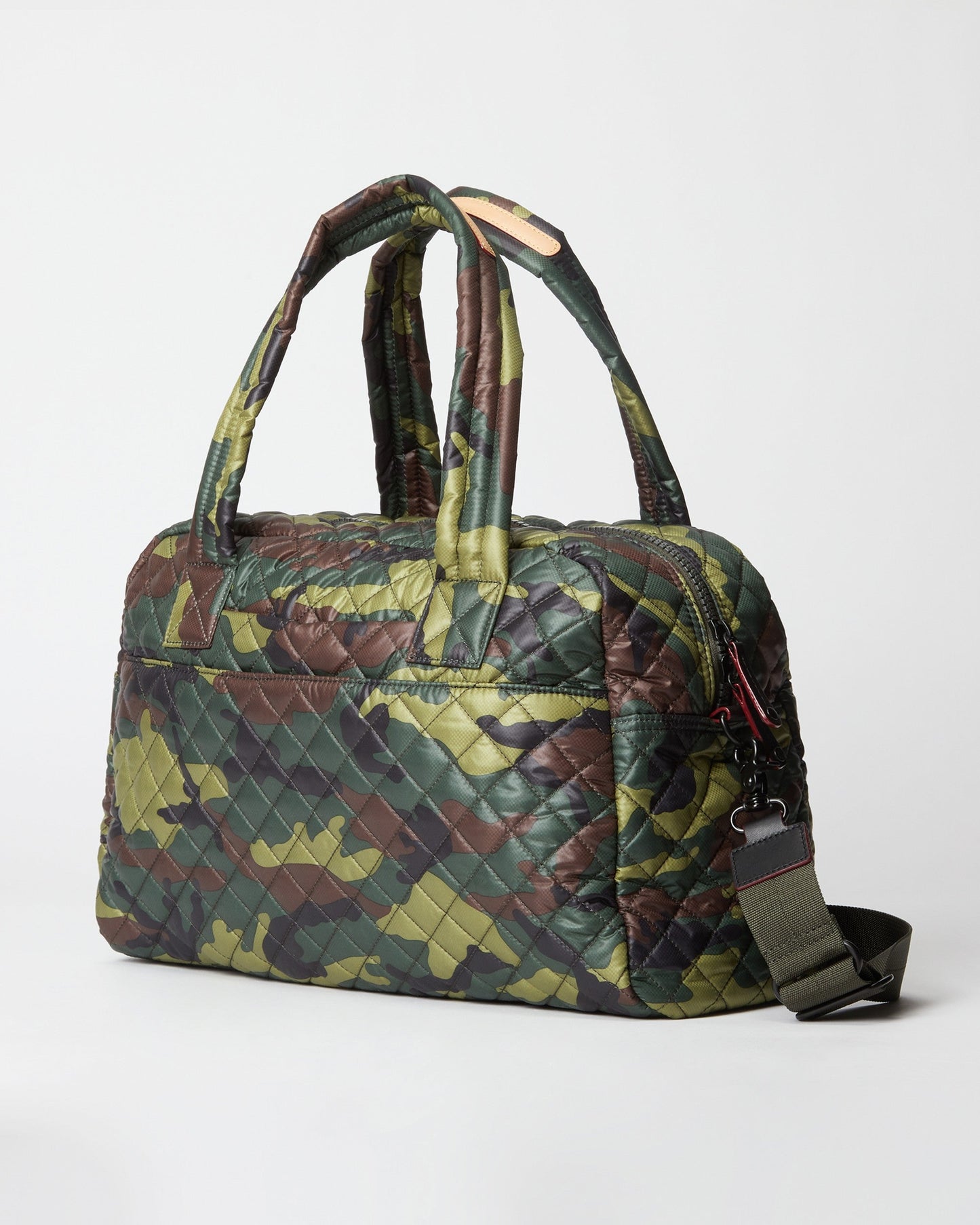 Travel Jimmy Green Camo with Matte Black Hardware