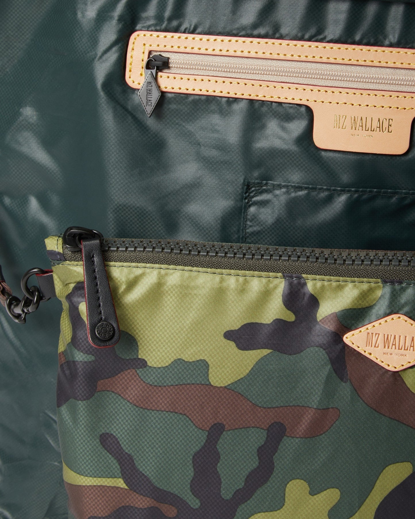 Travel Jimmy Green Camo with Matte Black Hardware