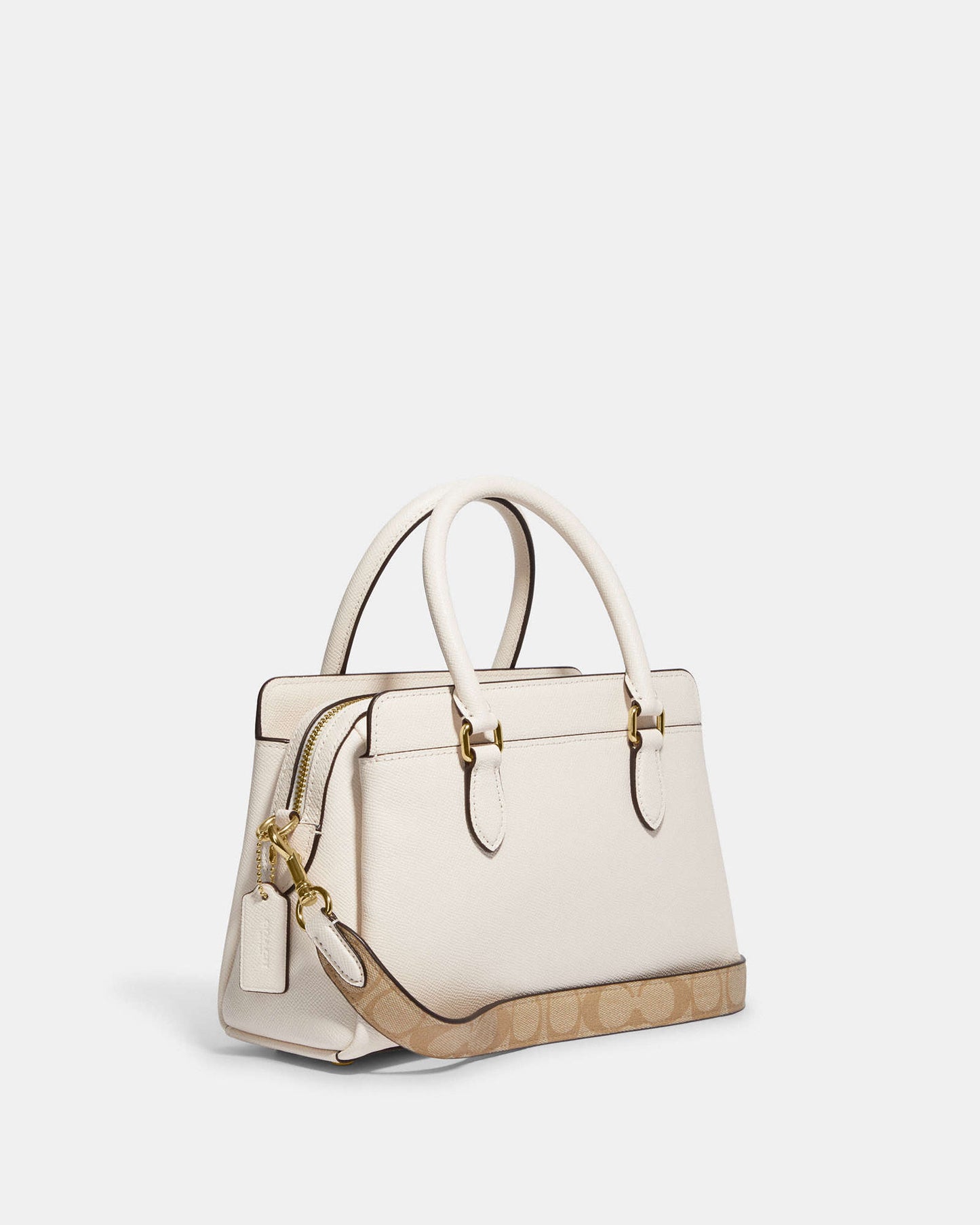 Mini Darcie Carryall With Signature Canvas Detail