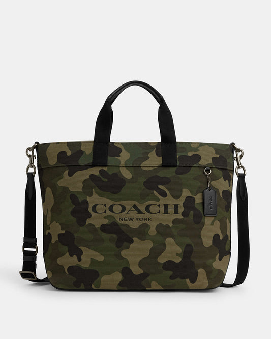 Tote 38 With Camo Print