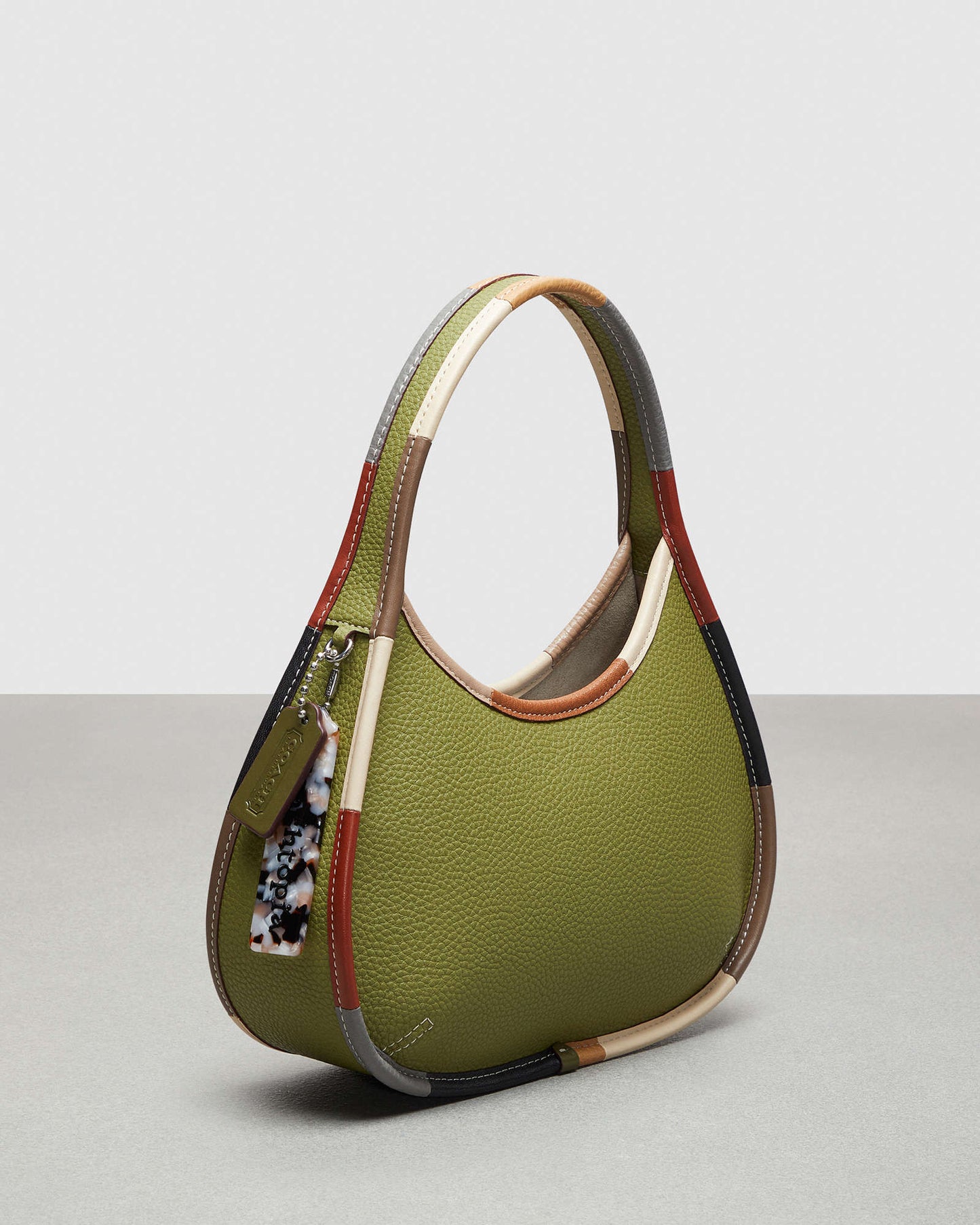 Ergo Bag With Colorful Binding In Upcrafted Leather