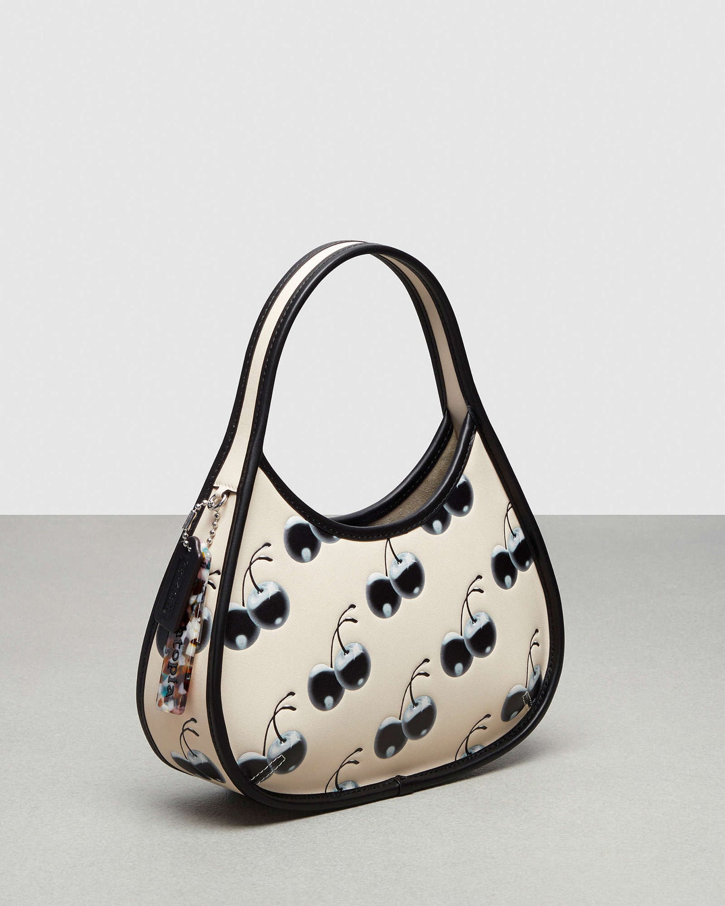 Ergo Bag In Coachtopia Leather With Cherry Print