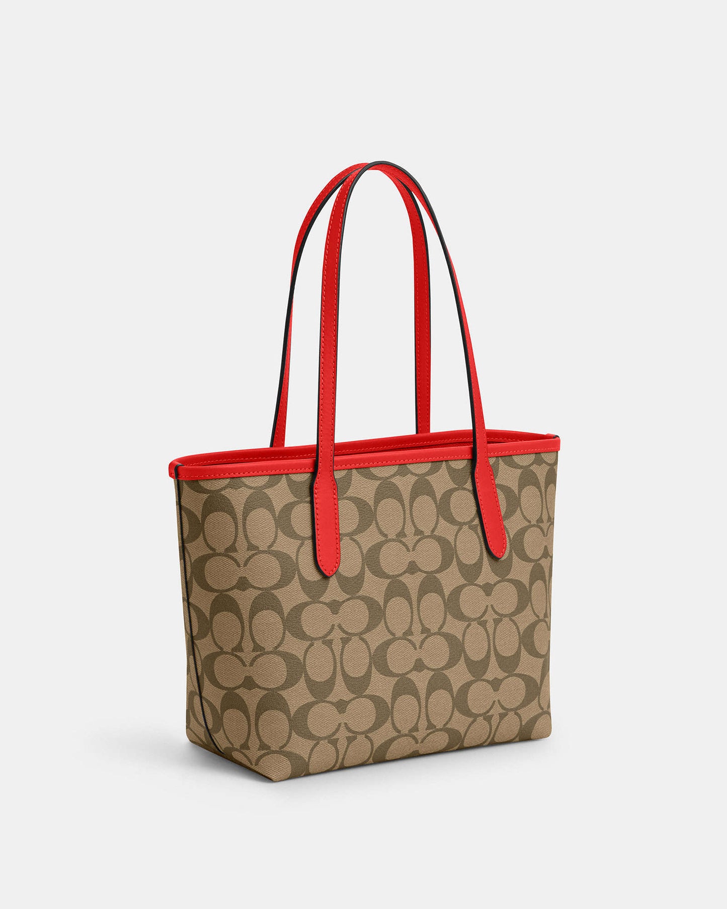 Mini City Tote In Signature Canvas